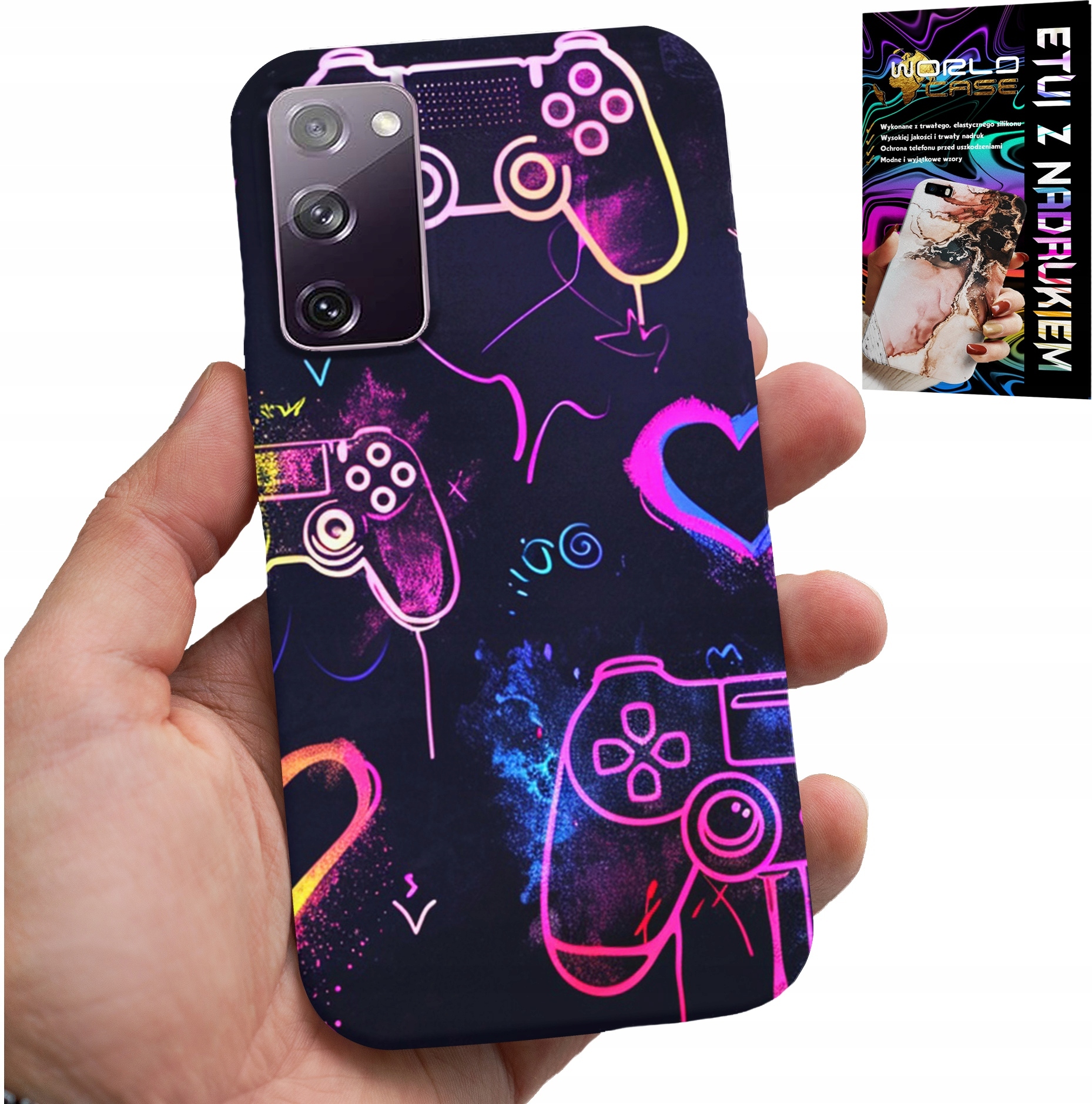 ETUI DO SAMSUNG GALAXY S20 FE - CASE DLA GRACZA, GRA, WZORY DLA GAMERA