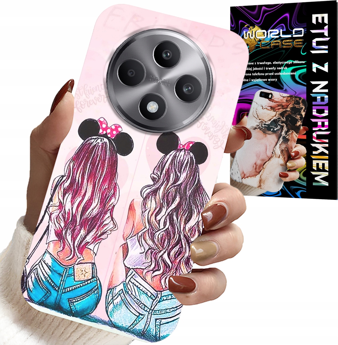 ETUI DO OPPO RENO12 F / 12FS 5G - WZÓR DLA NAJLEPSZYCH KOLEŻANEK KOLEŻANKI