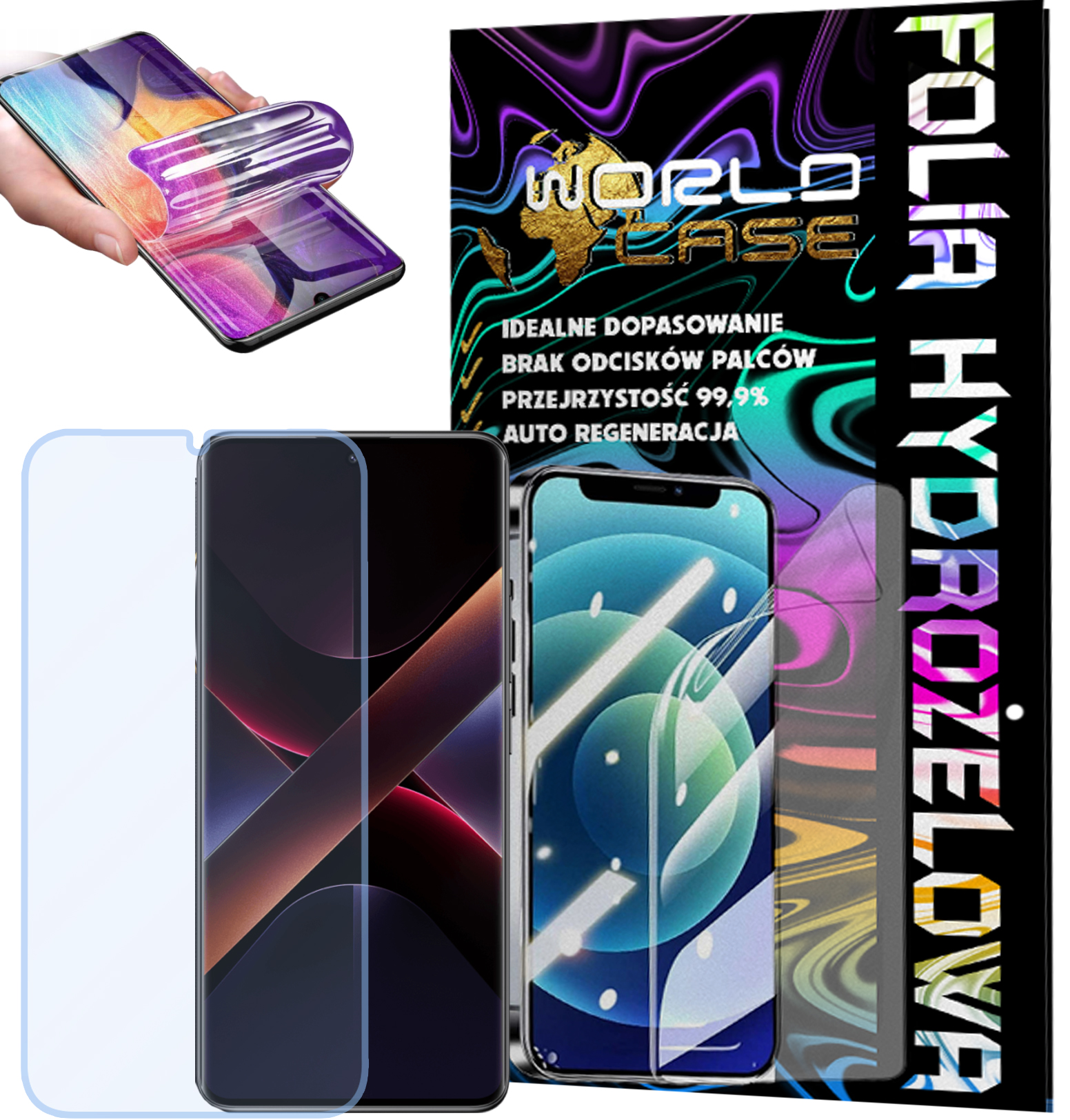 FOLIA HYDROŻELOWA OCHRONNA DO XIAOMI POCO X7 NA EKRAN MOCNA