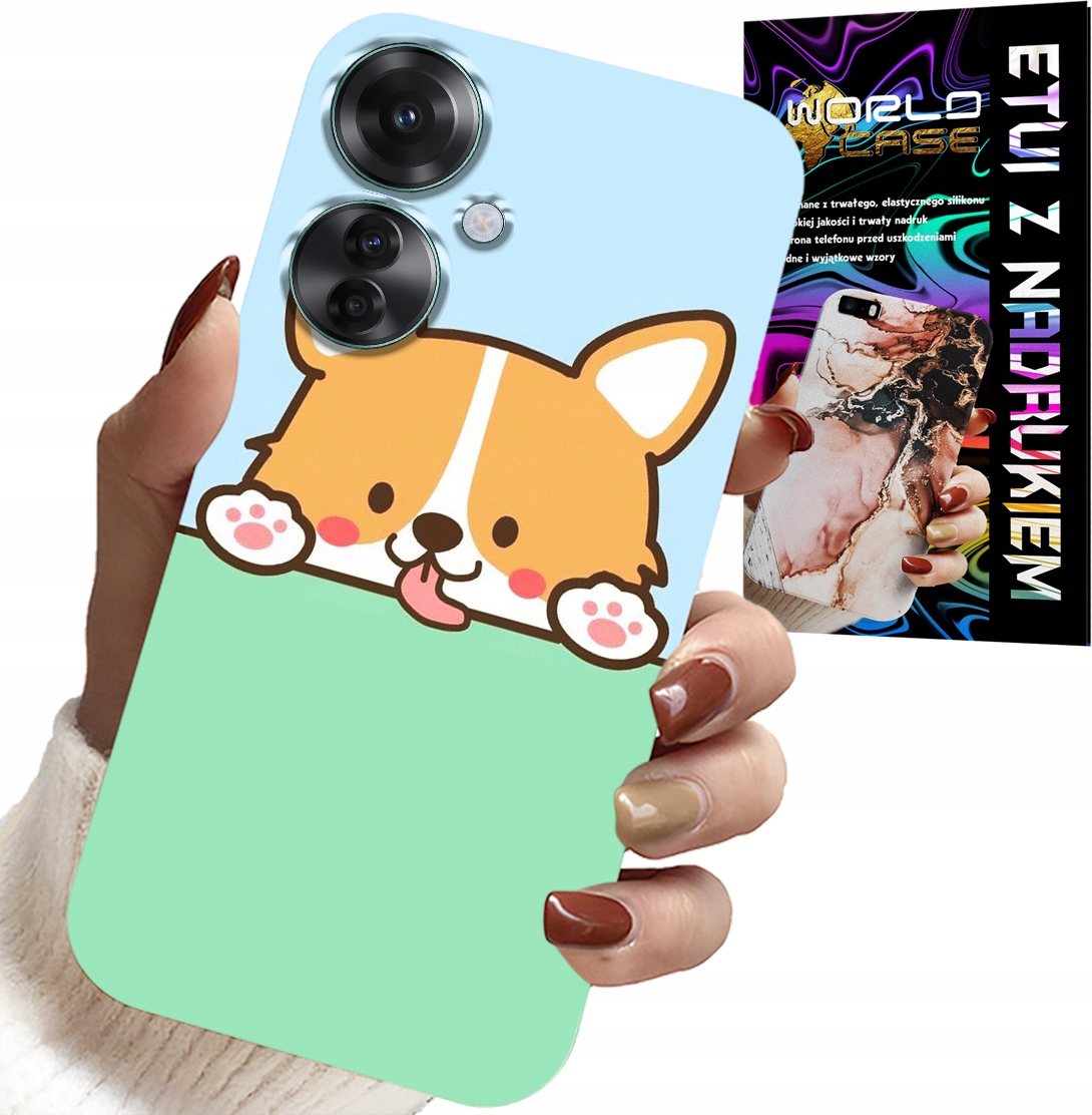 ETUI DO OPPO RENO11 F 5G - SŁODKI PIESEK WZORY Z BAJEK POKROWIEC