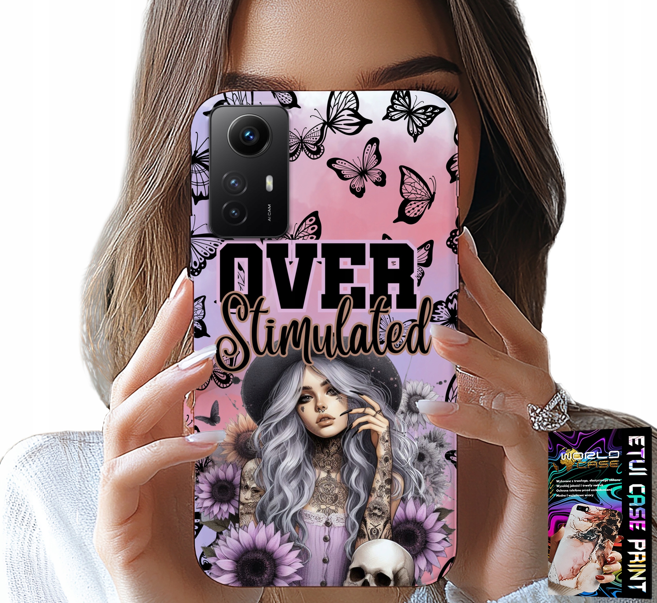 ETUI DO XIAOMI NOTE 12S 4G - OVER STIMULATED, NASTOLETNIE WZORY, CASE