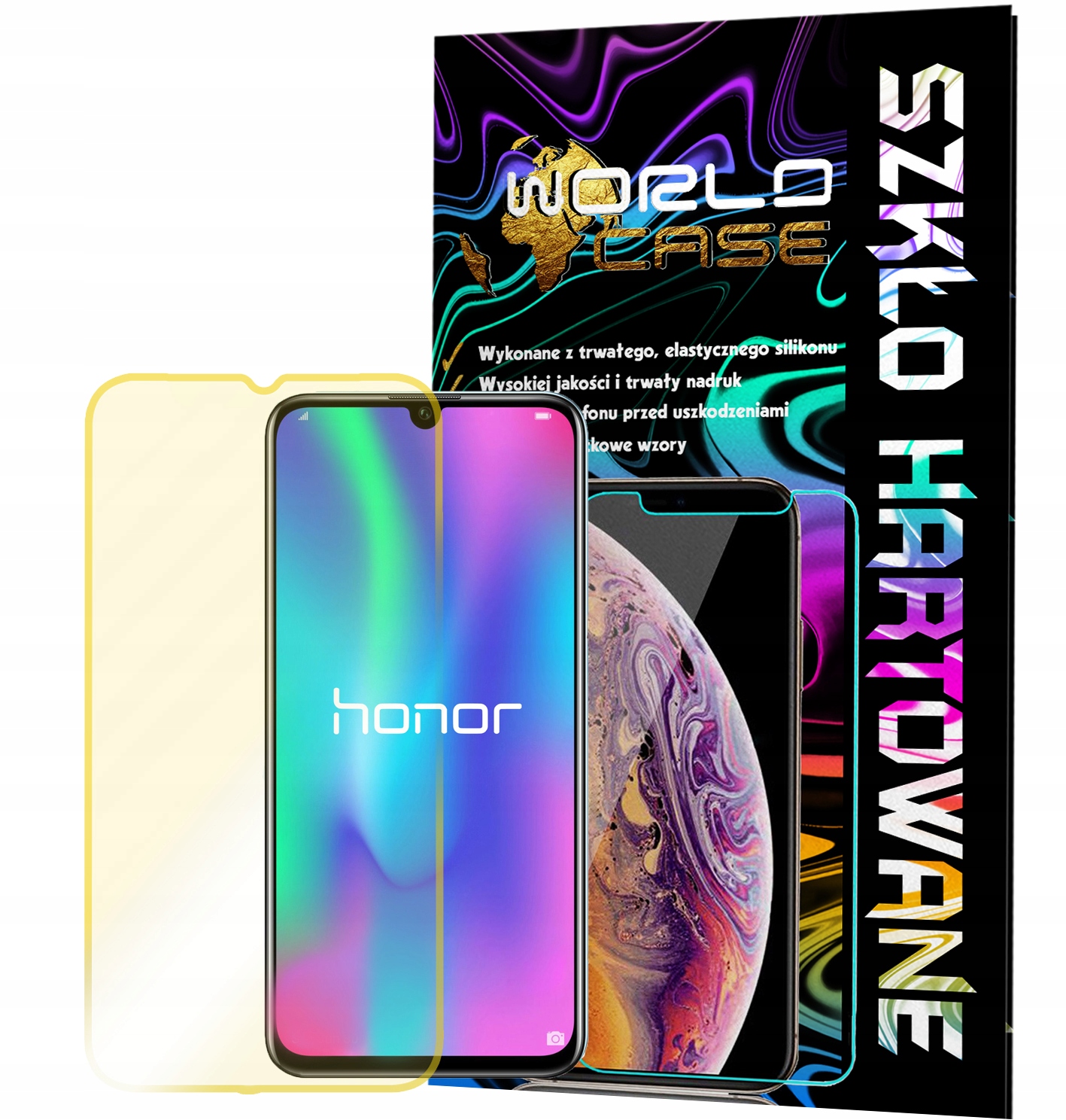 SZKŁO HARTOWANE DO HONOR 10 LITE NA EKRAN SZKIEŁKO OCHRONNE.