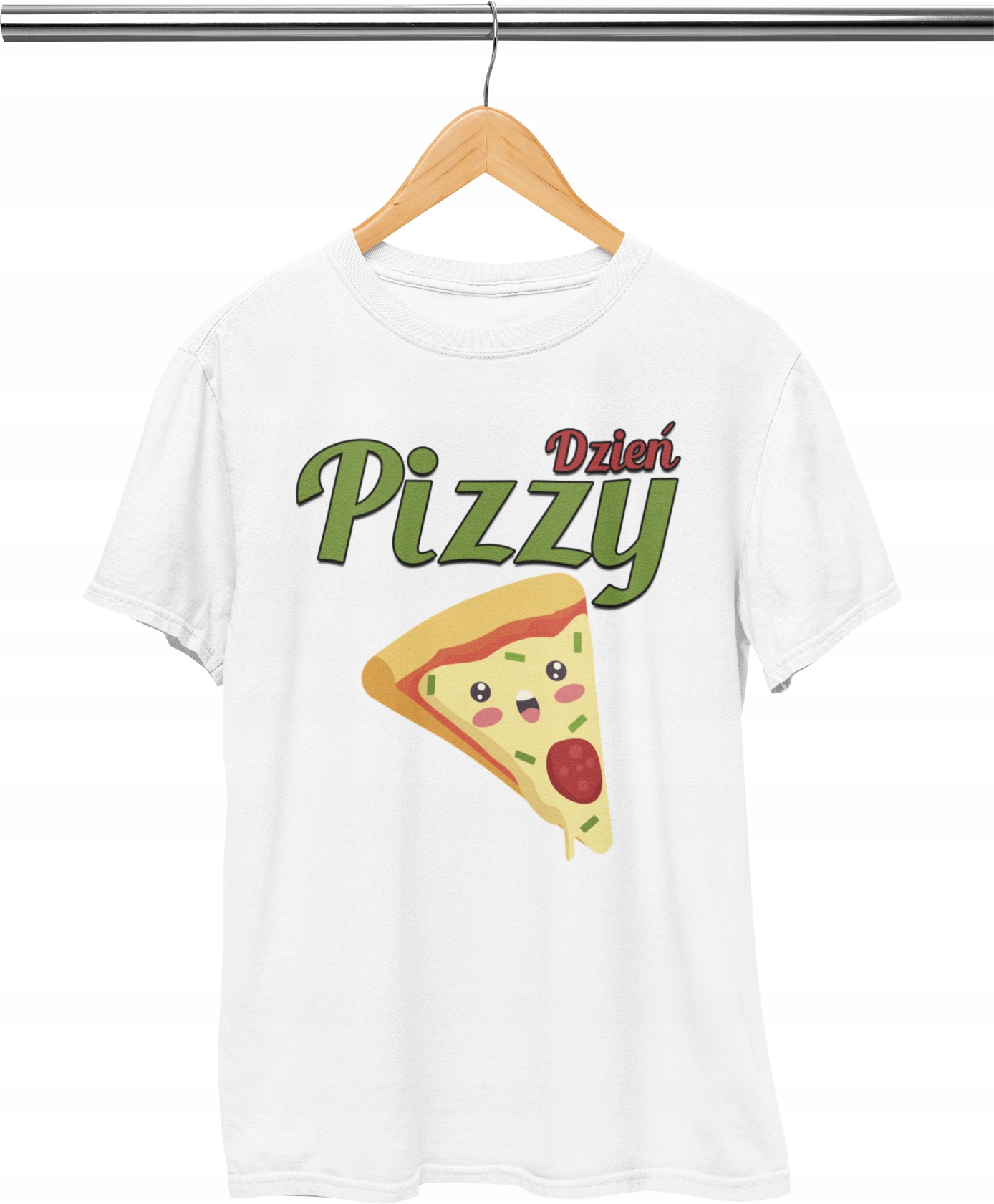 KOSZULKA DZIECIĘCA T-SHIRT - DZIEŃ PIZZY PIZZA NIETYPOWE DNI - XXXS 86-92