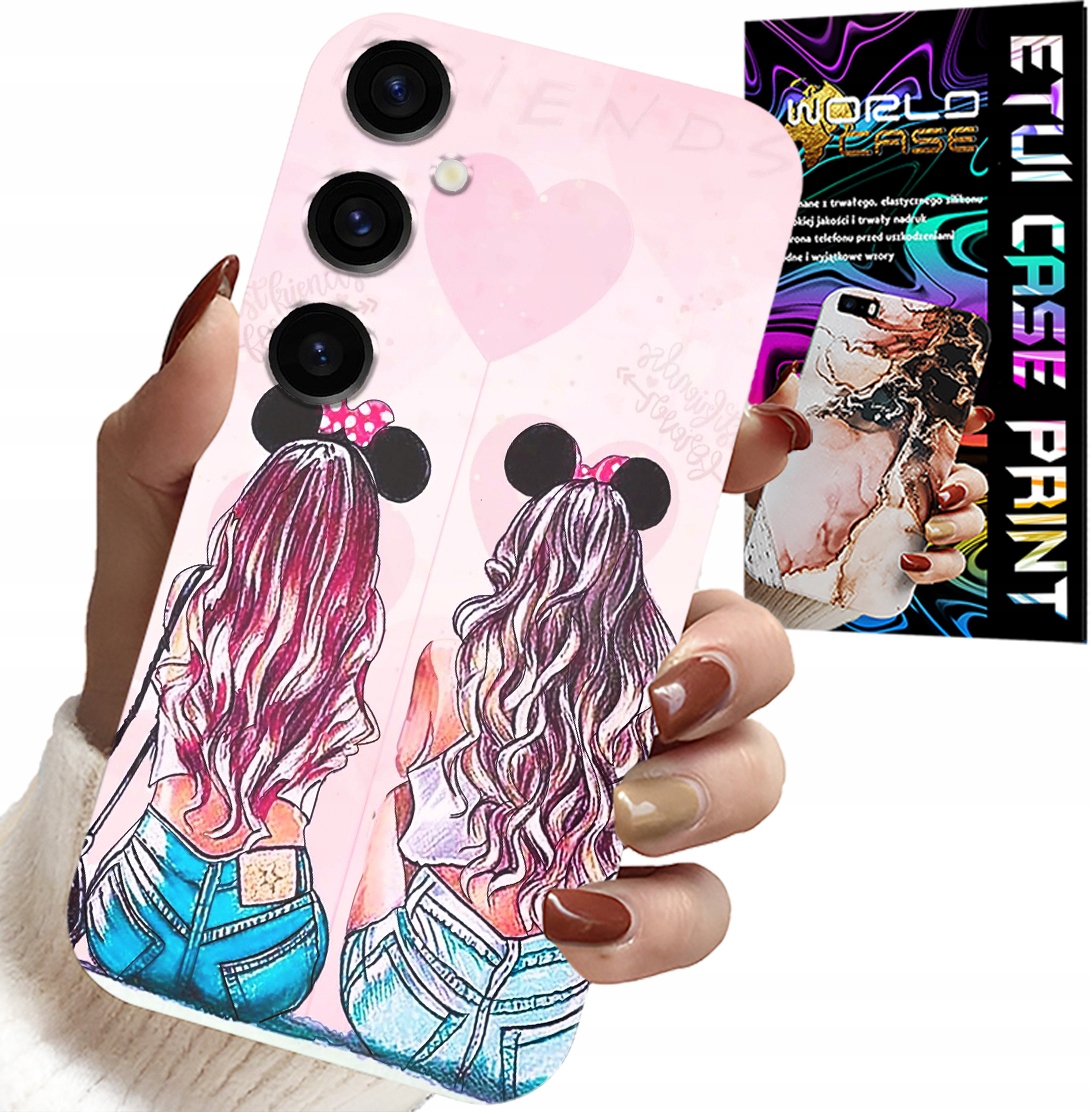 ETUI DO SAMSUNG GALAXY S24 FE - WZÓR DLA NAJLEPSZYCH KOLEŻANEK KOLEŻANKI