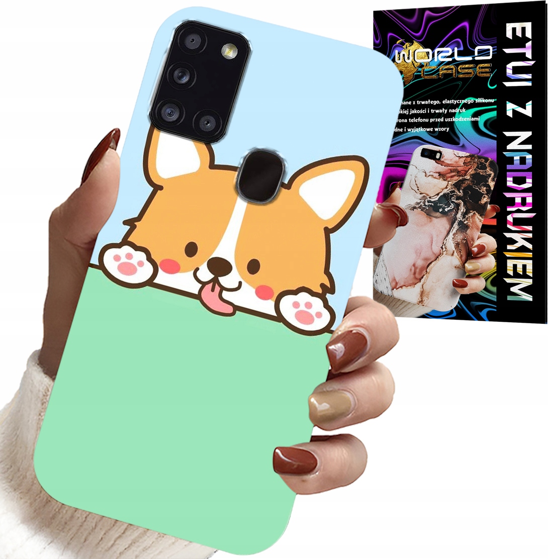 ETUI DO SAMSUNG GALAXY A21s - SŁODKI PIESEK WZORY Z BAJEK POKROWIEC