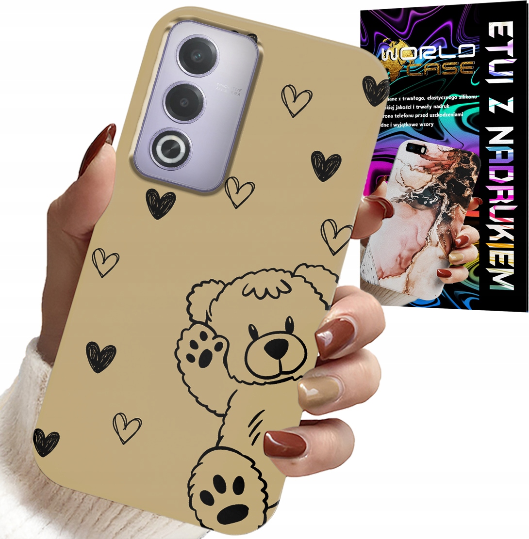 ETUI DO OPPO A80 5G - MIŚ PRO MAXZAK WZORY DLA NAJMŁODSZYCH CASE