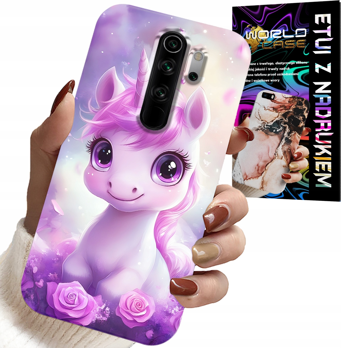ETUI DO XIAOMI NOTE 8 PRO - SŁODKI JEDNOROŻEC, WZORY DLA DZIECI CASE