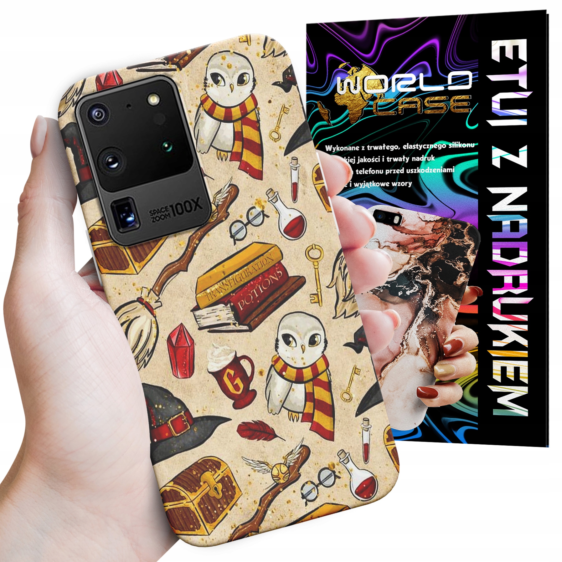 ETUI CASE DO SAMSUNG S20 ULTRA - POTTER WZORY WIELE WZORÓW DLA FANA MAGI