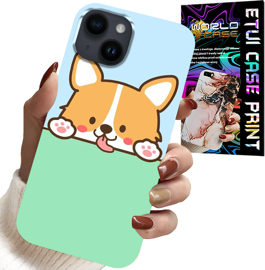 ETUI DO IPHONE 15 - SŁODKI PIESEK WZORY Z BAJEK POKROWIEC