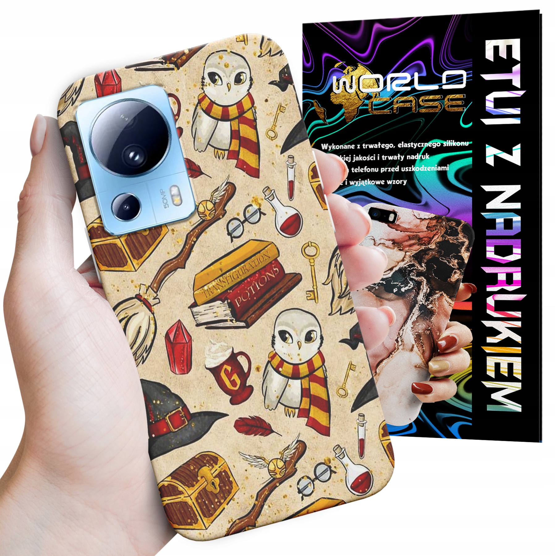 ETUI CASE DO XIAOMI 13 LITE - WZORY DLA FANÓW MAGII POTT.ER