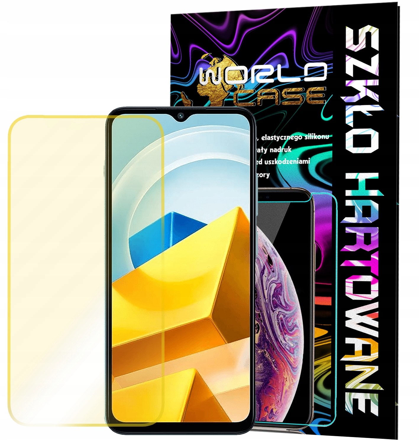 SZKŁO HARTOWANE DO Xiaomi Poco M5 NA EKRAN SZKIEŁKO OCHRONNE