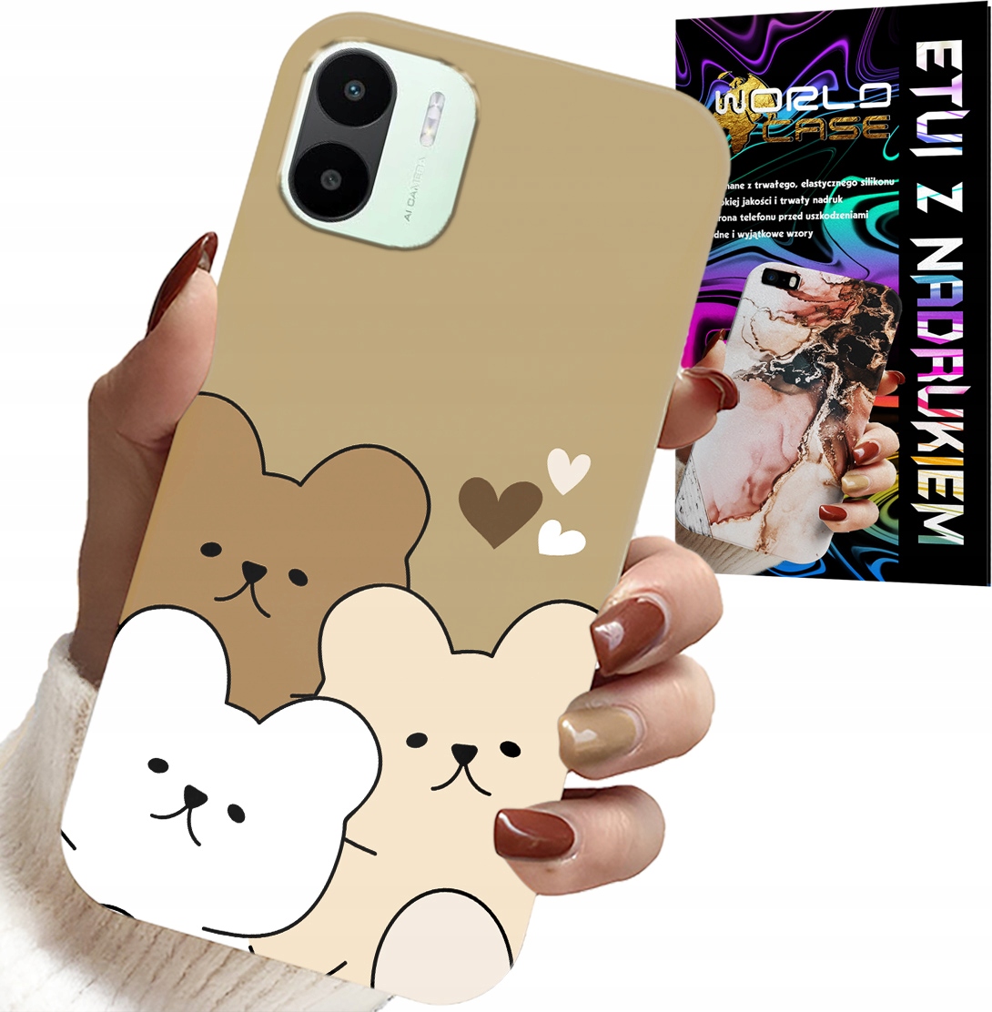 ETUI DO XIAOMI REDMI A2 - MIŚ, MISIE WZORY DLA NAJMŁODSZYCH DZIECI