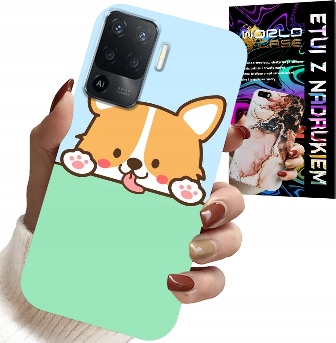 ETUI DO OPPO F19 PRO - SŁODKI PIESEK WZORY Z BAJEK POKROWIEC