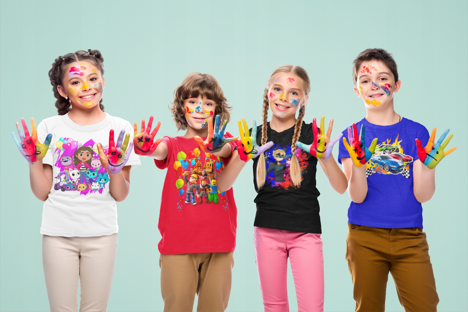 KOSZULKA DZIECIĘCA T-SHIRT - DZIEŃ POPCORNU POPCORN - XS 110-116