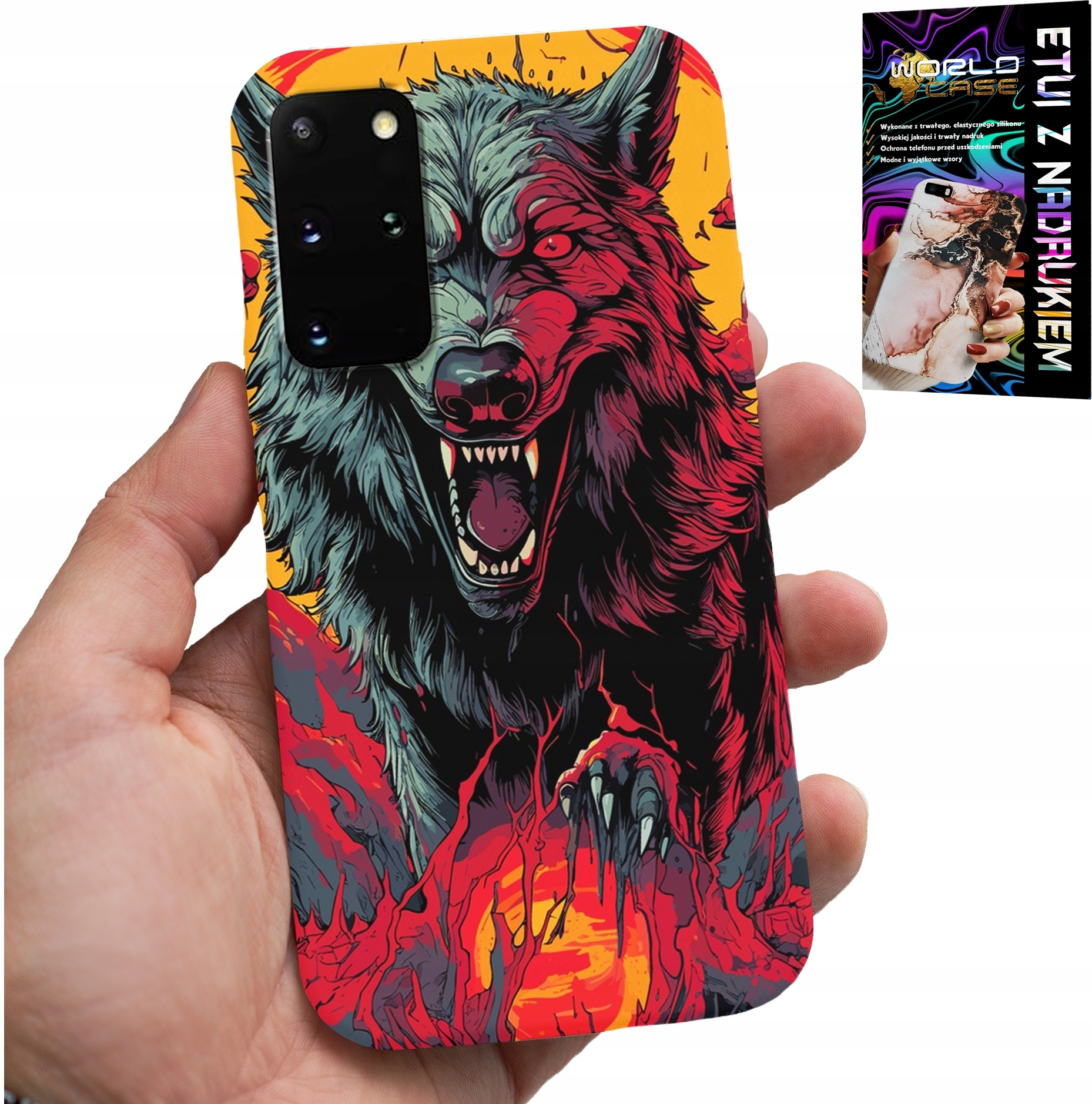ETUI DO SAMSUNG GALAXY S20 PLUS - WILK WILKI WATAHA SUPER WZORY + FOLIA