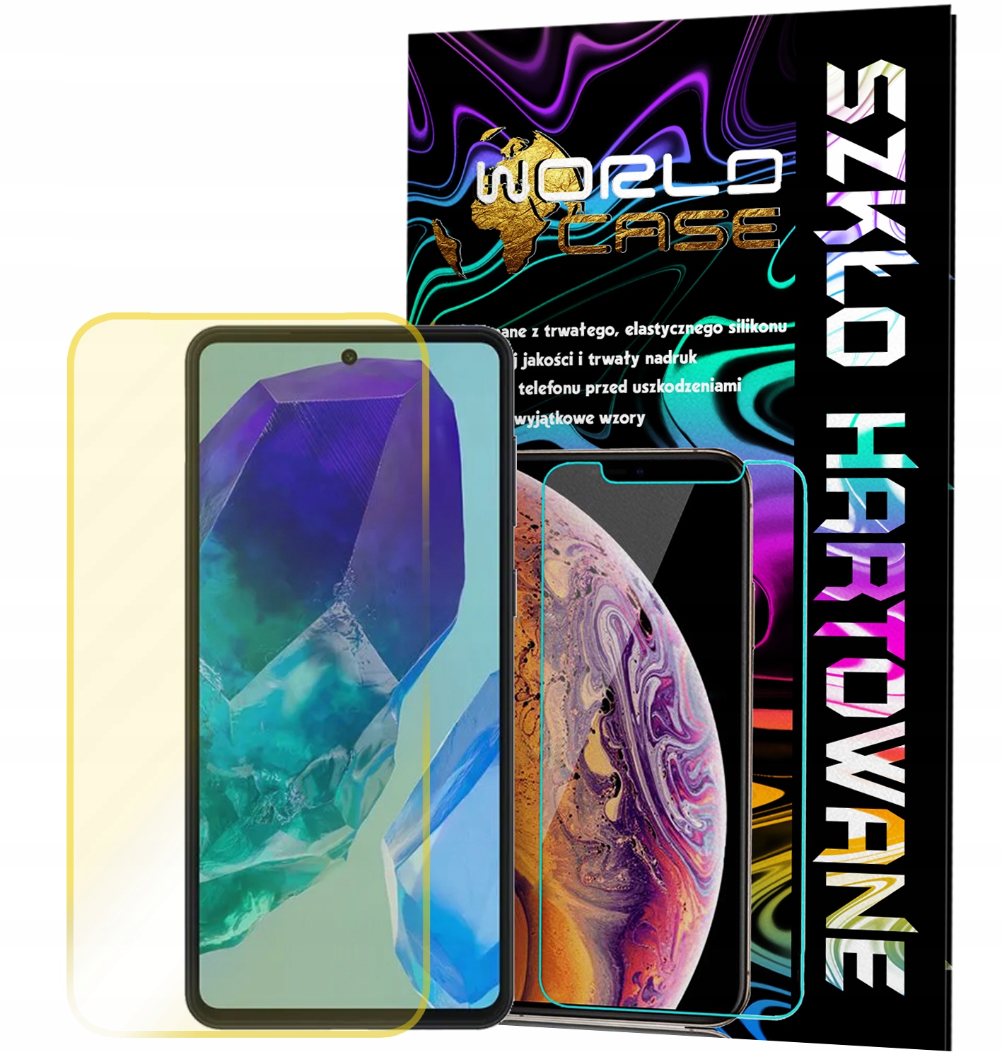 SZKŁO HARTOWANE DO SAMSUNG GALAXY M55 5G NA EKRAN SZKIEŁKO OCHRONNE