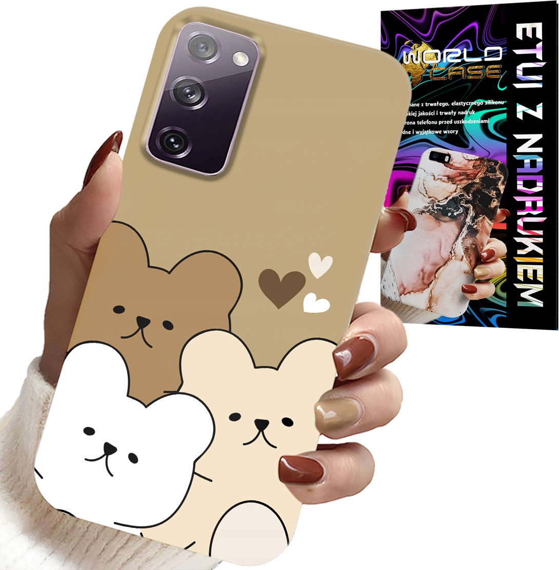 ETUI DO SAMSUNG GALAXY S20 FE - MIŚ, MISIE WZORY DLA NAJMŁODSZYCH DZIECI