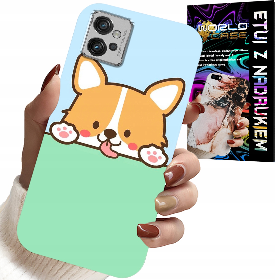 ETUI DO MOTOROLA G32 - SŁODKI PIESEK WZORY Z BAJEK POKROWIEC