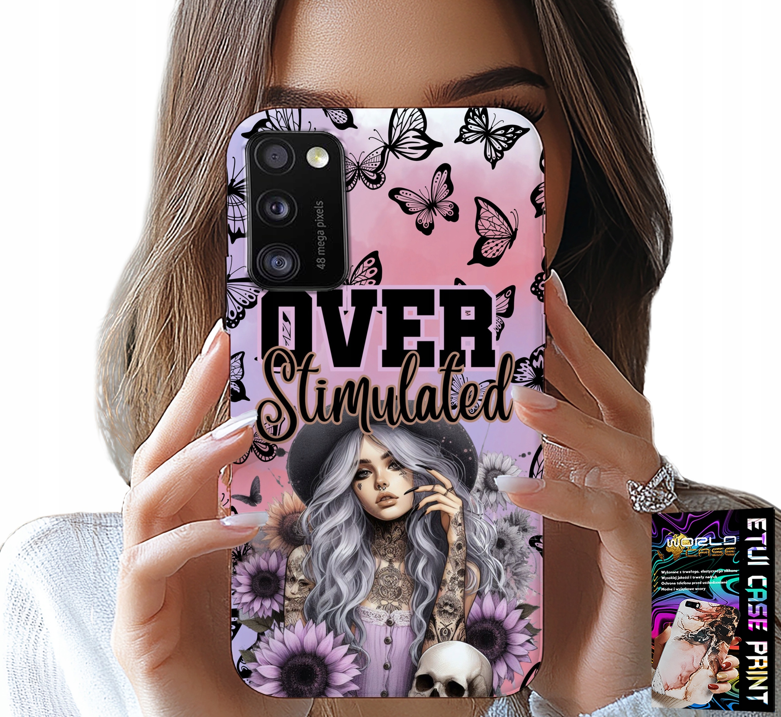 ETUI DO XIAOMI POCO M3 - OVER STIMULATED, NASTOLETNIE WZORY, CASE