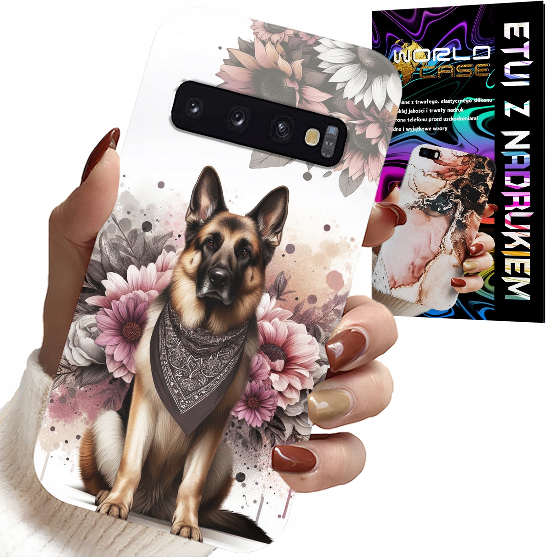 ETUI DO SAMSUNG GALAXY S10 - OWCZAREK NIEMIECKI RASY PSÓW PSY CASE