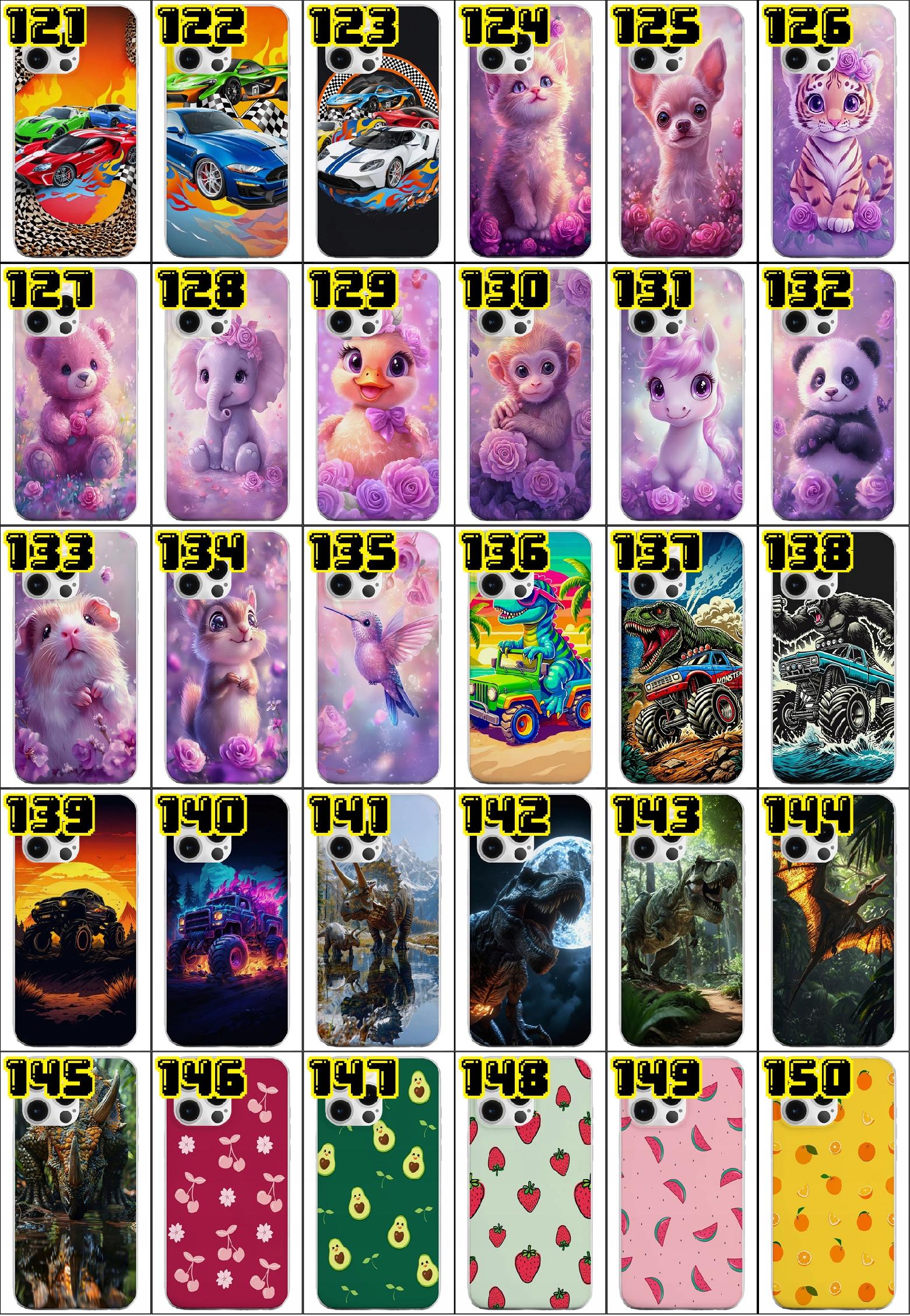 ETUI DO IPHONE 6 / 6S - ABSTRAKCYJNE KOLOROWE WZORY + FOLIA