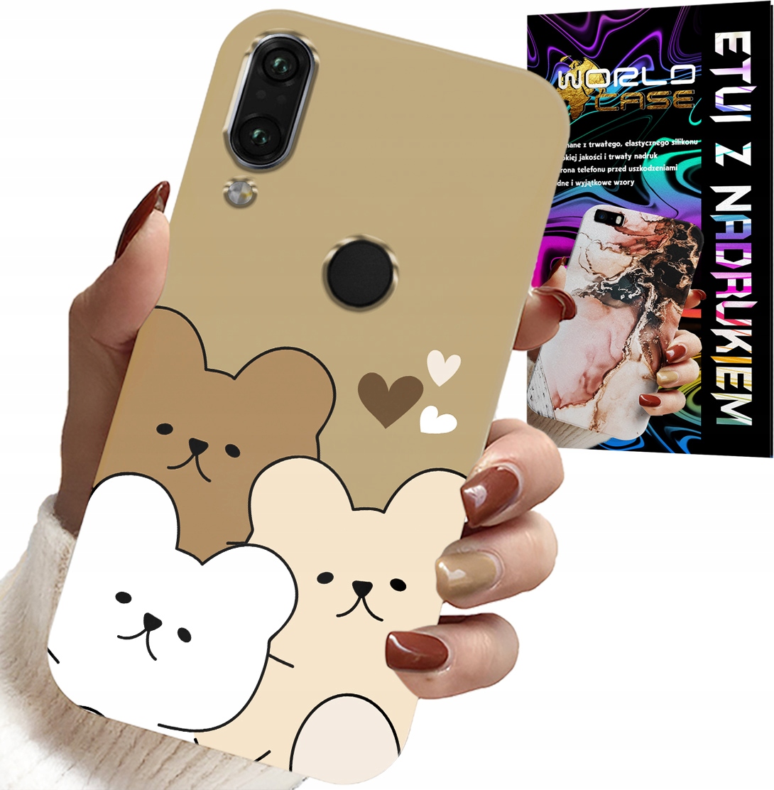 ETUI DO HUAWEI P SMART 2019 - MIŚ, MISIE WZORY DLA NAJMŁODSZYCH DZIECI