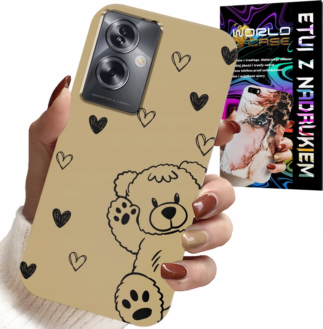 ETUI DO OPPO A79 5G - MIŚ PRO MAXZAK WZORY DLA NAJMŁODSZYCH CASE