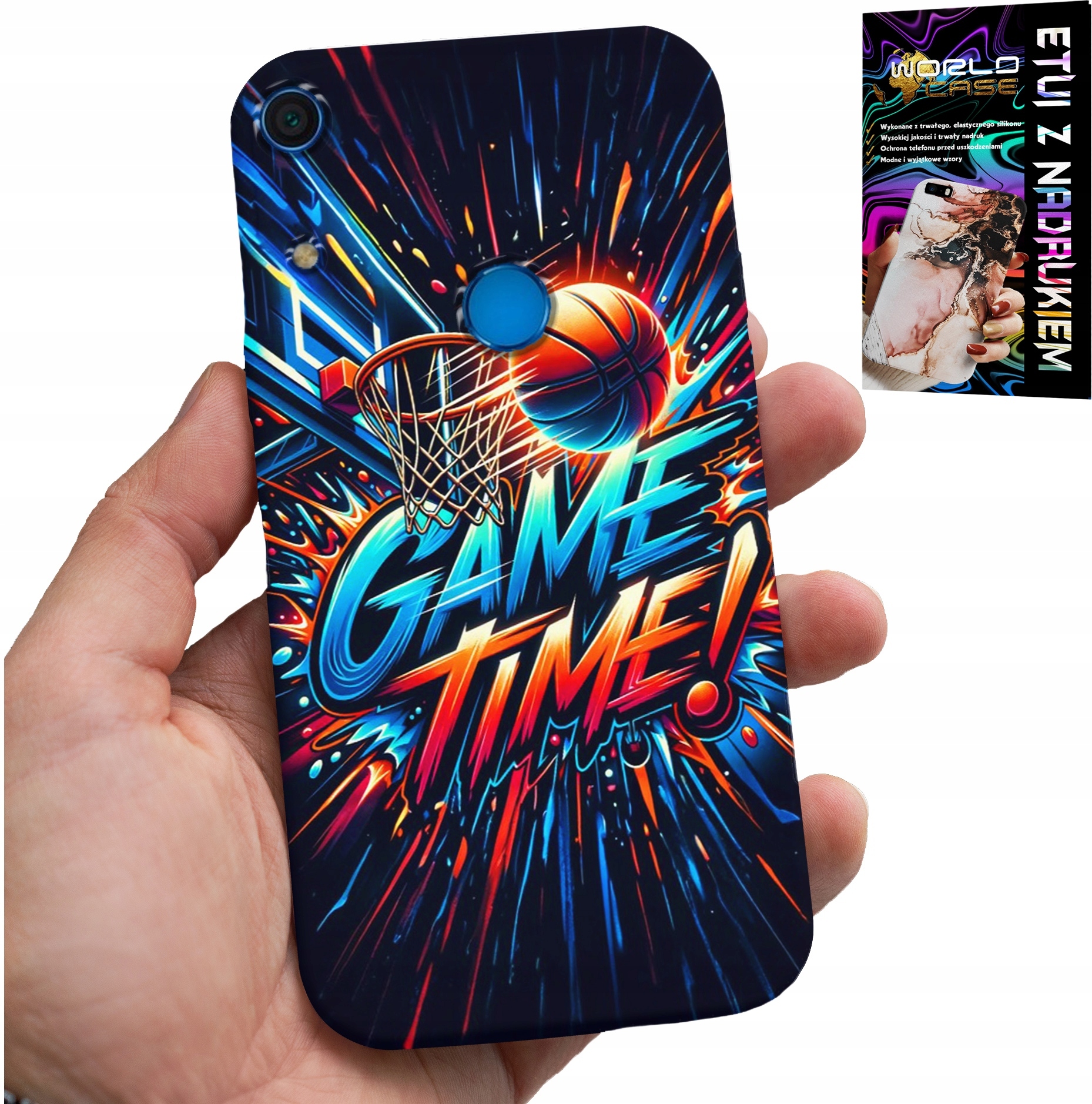 ETUI DO HUAWEI Y6S - KOSZYKÓWKA NBA FAN 23 GAME TIME, OBUDOWA