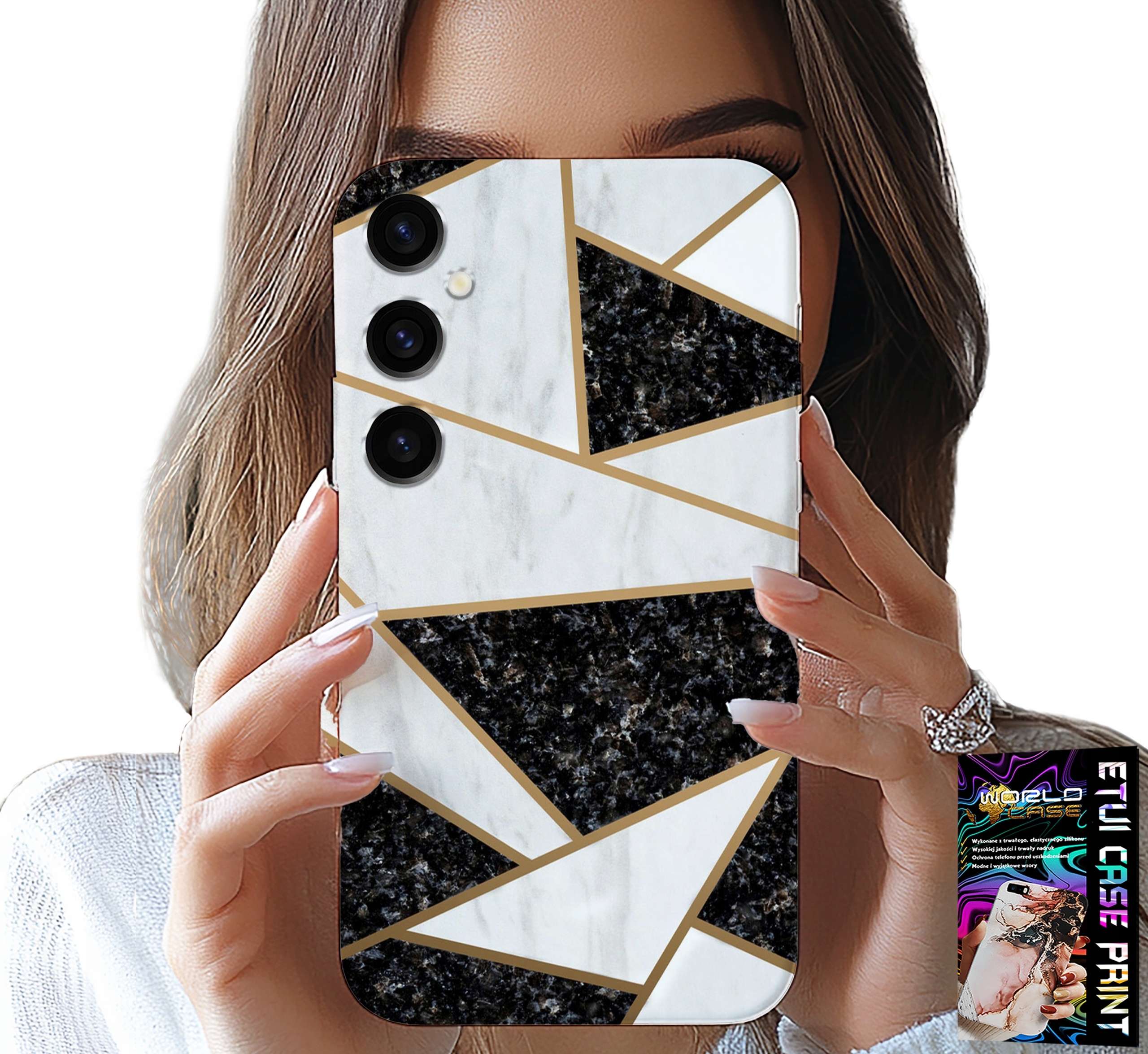 ETUI DO SAMSUNG GALAXY S25 PLUS - ELEGANCKIE MODNE WZORY CASE + SZKŁO