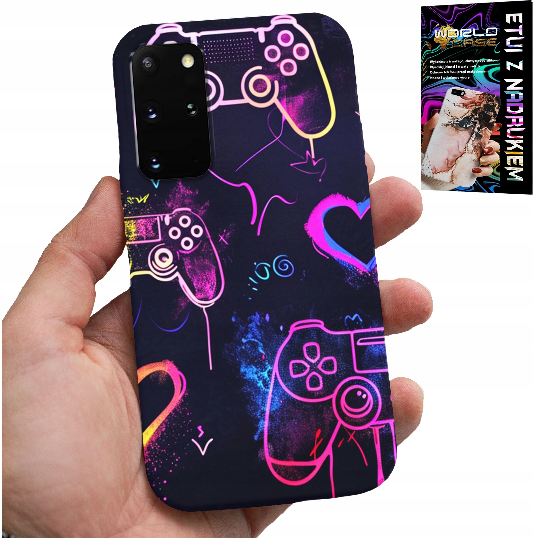 ETUI DO SAMSUNG GALAXY S20 PLUS - CASE DLA GRACZA, GRA, WZORY DLA GAMERA