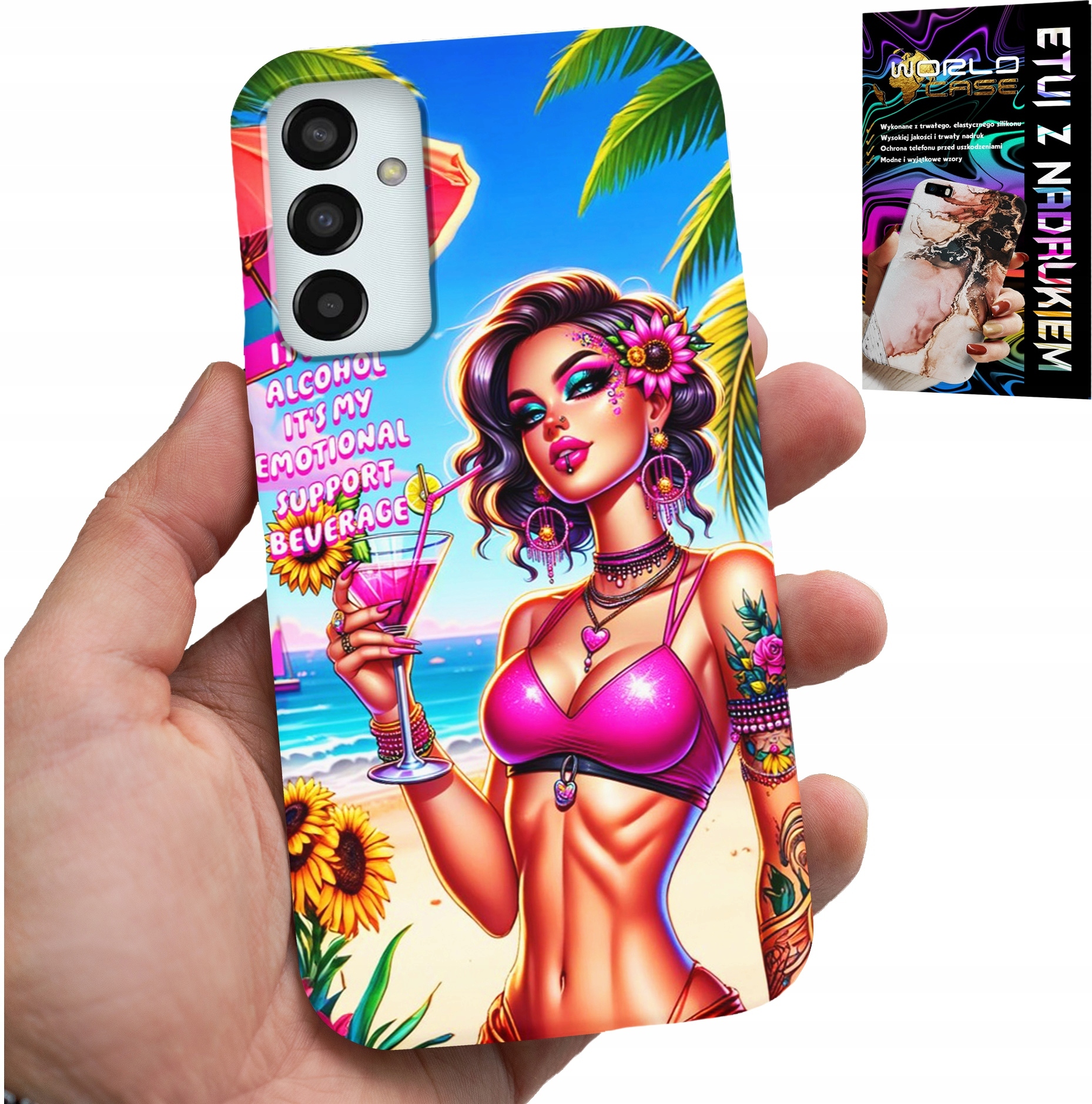 ETUI DO SAMSUNG GALAXY M23 - IT'S NOT ALCOHOL IT'S MY EMOTIONAL CASE