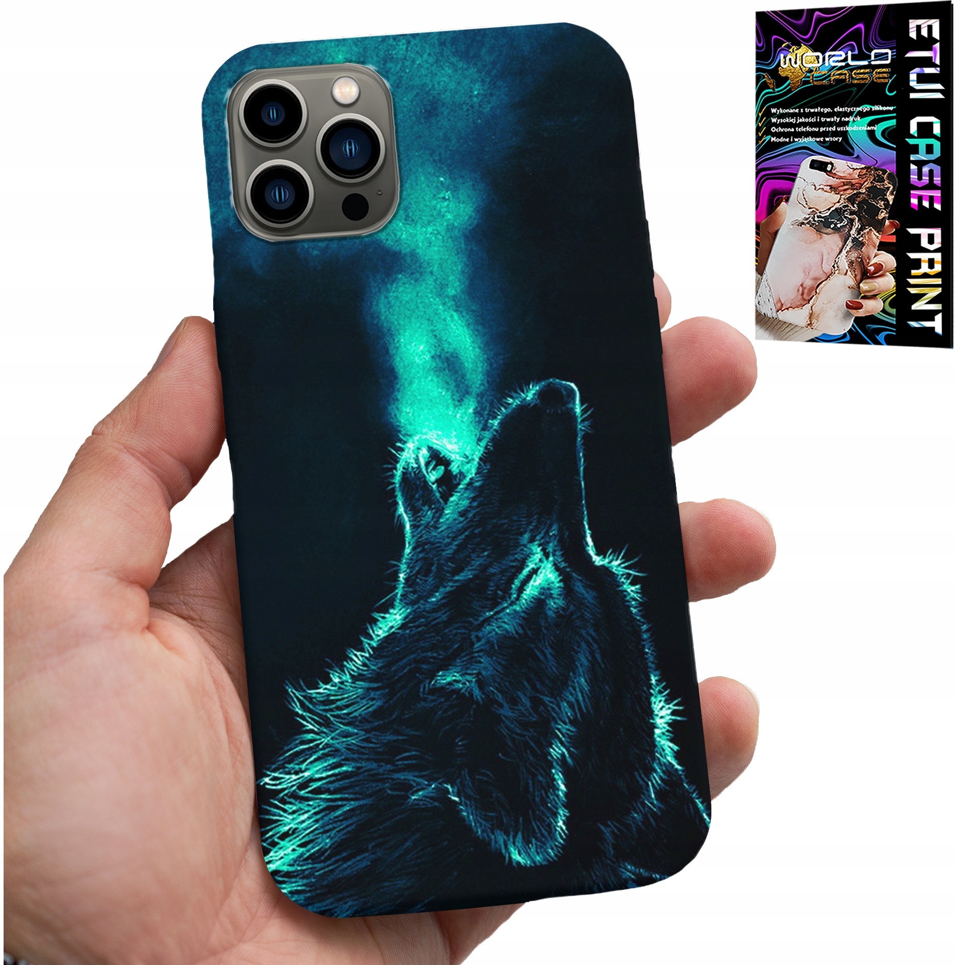 ETUI DO IPHONE 12 PRO - WILK WILKI WATAHA SUPER WZORY OBUDOWA