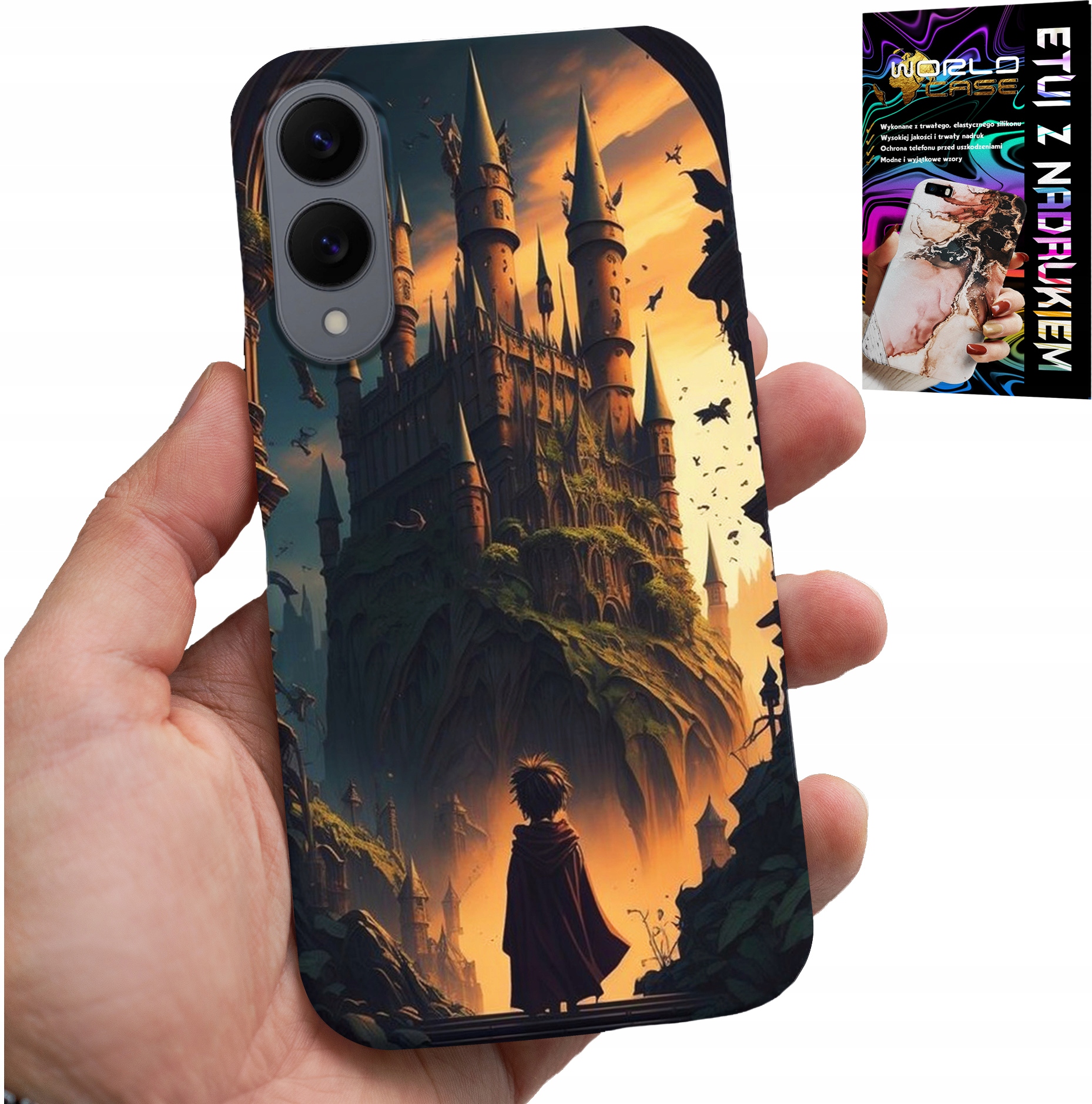 ETUI DO SAMSUNG GALAXY S25 EDGE - CASE DLA FANA MAGII MAGÓW RÓŻDŻKA ZAMEK