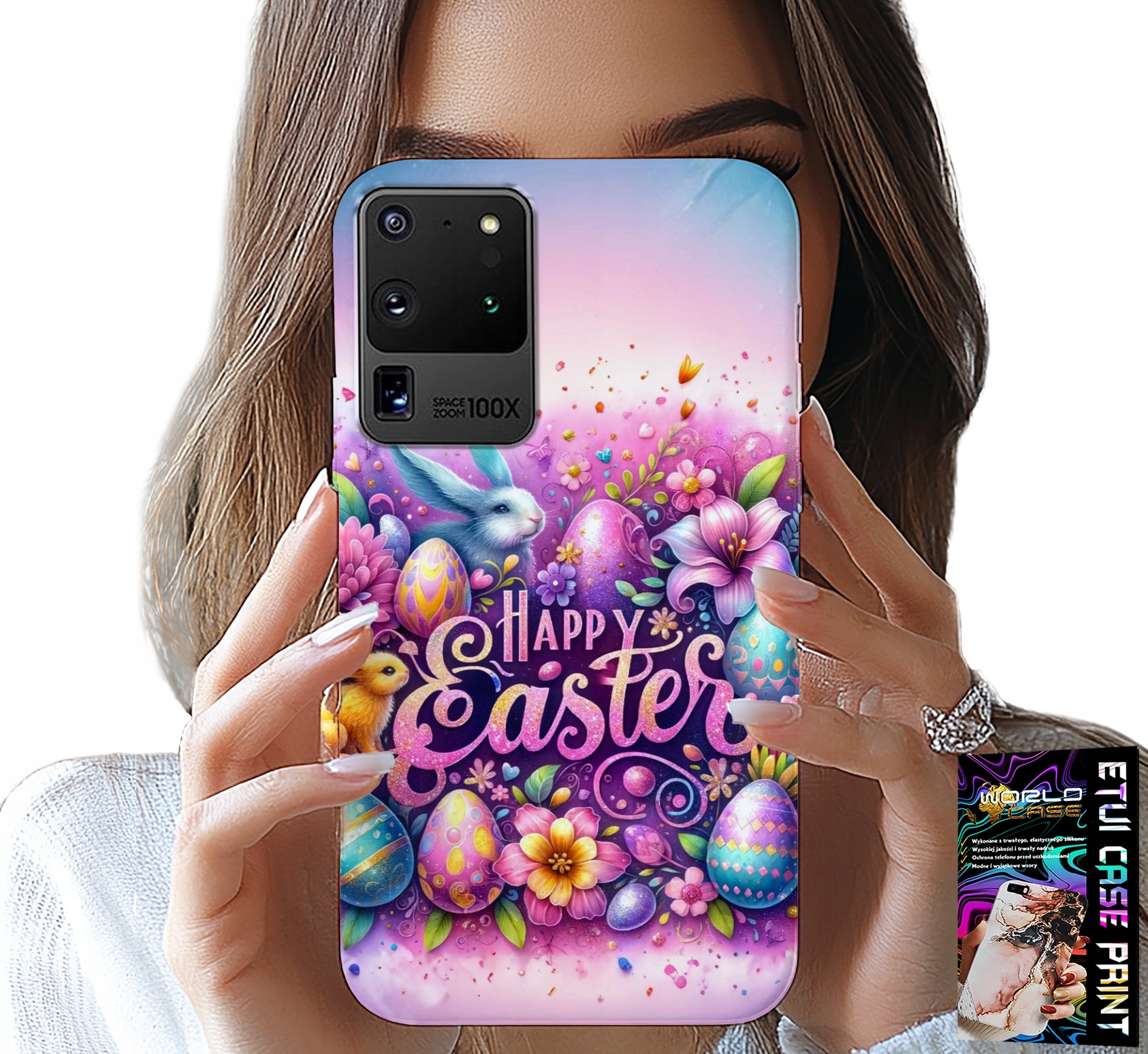 ETUI DO SAMSUNG GALAXY S20 Ultra - WESOŁEGO JAJKA, WIELKANOC, PISANKI JAJKA