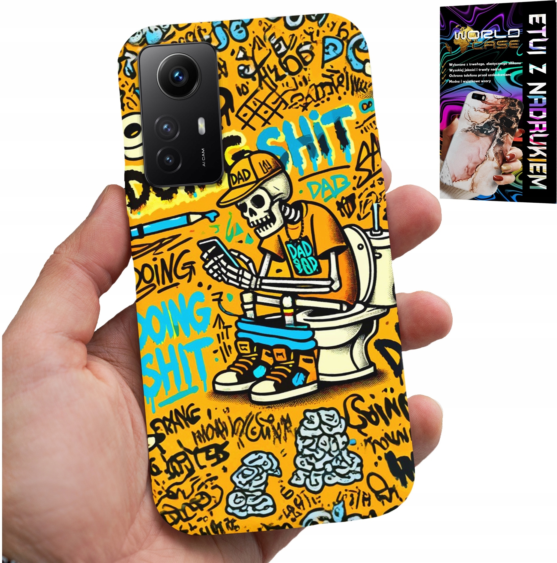 ETUI DO XIAOMI NOTE 12S 4G - DOING SHIT KOŚCIOTRUP NA KIBLU CASE