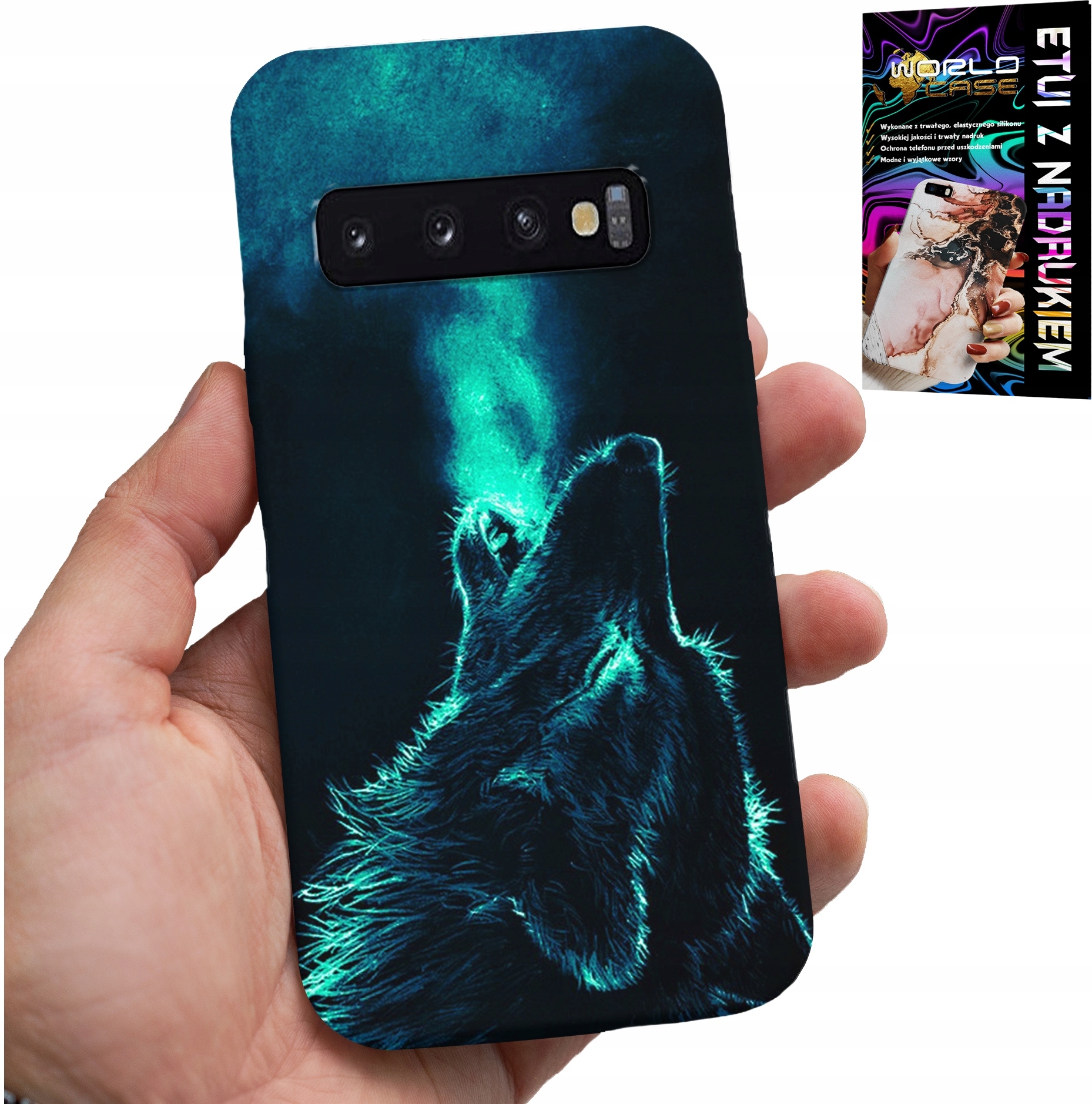 ETUI DO SAMSUNG GALAXY S10 - WILK WILKI WATAHA SUPER WZORY OBUDOWA