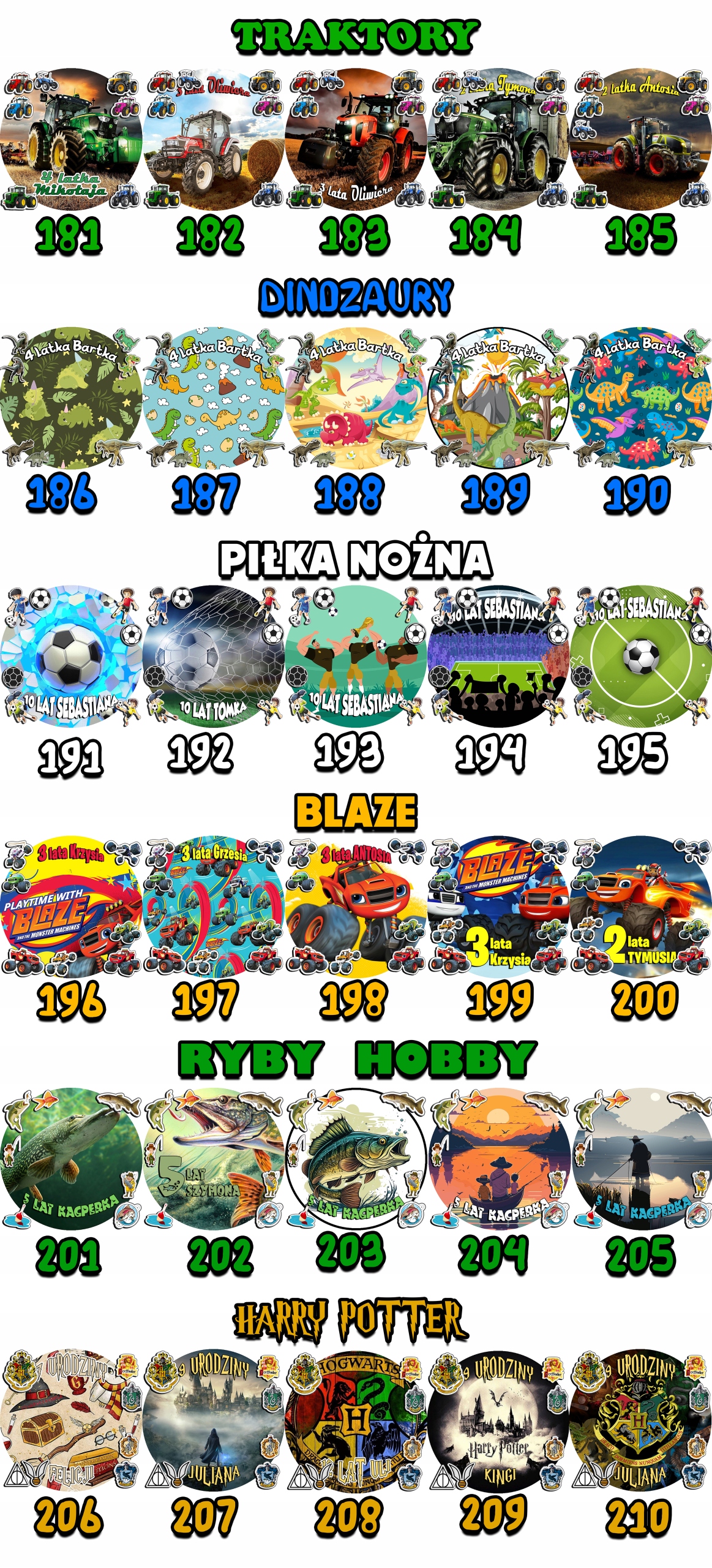 OPŁATEK NA TORT 30CM - CATNAP SMILING CRITTERS + IMIĘ + GRATIS! 24CM 26CM