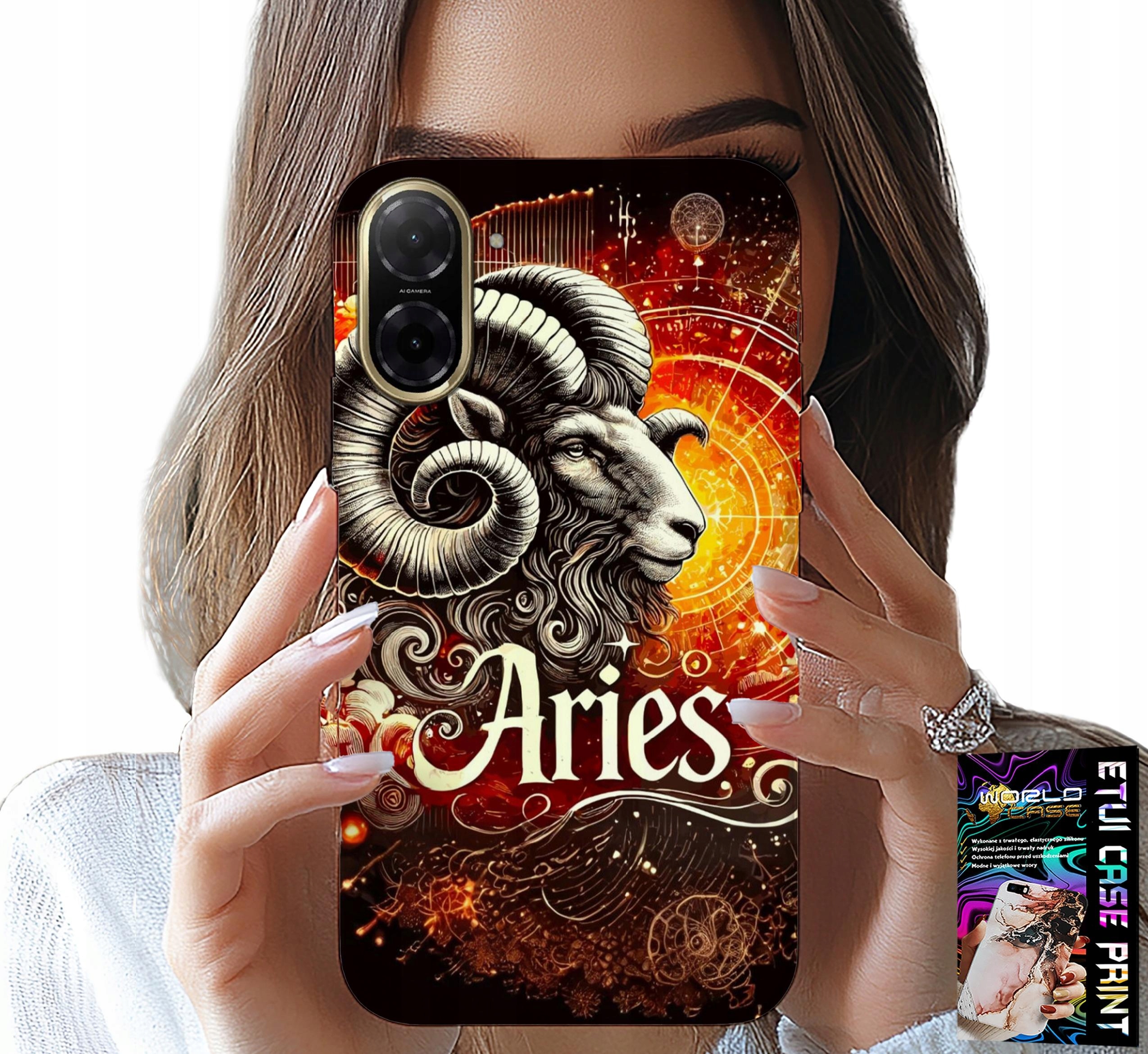 ETUI DO XIAOMI POCO X7 PRO 5G - ZNAK ZODIAKU, KOZIOROŻEC, ASTRONOMIA