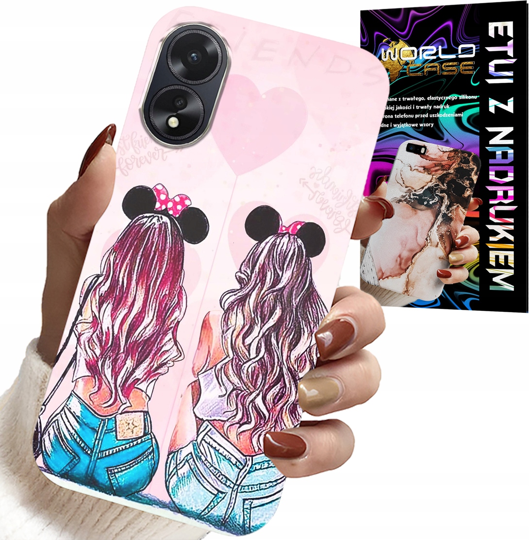 ETUI DO OPPO A38 4G - WZÓR DLA NAJLEPSZYCH KOLEŻANEK KOLEŻANKI