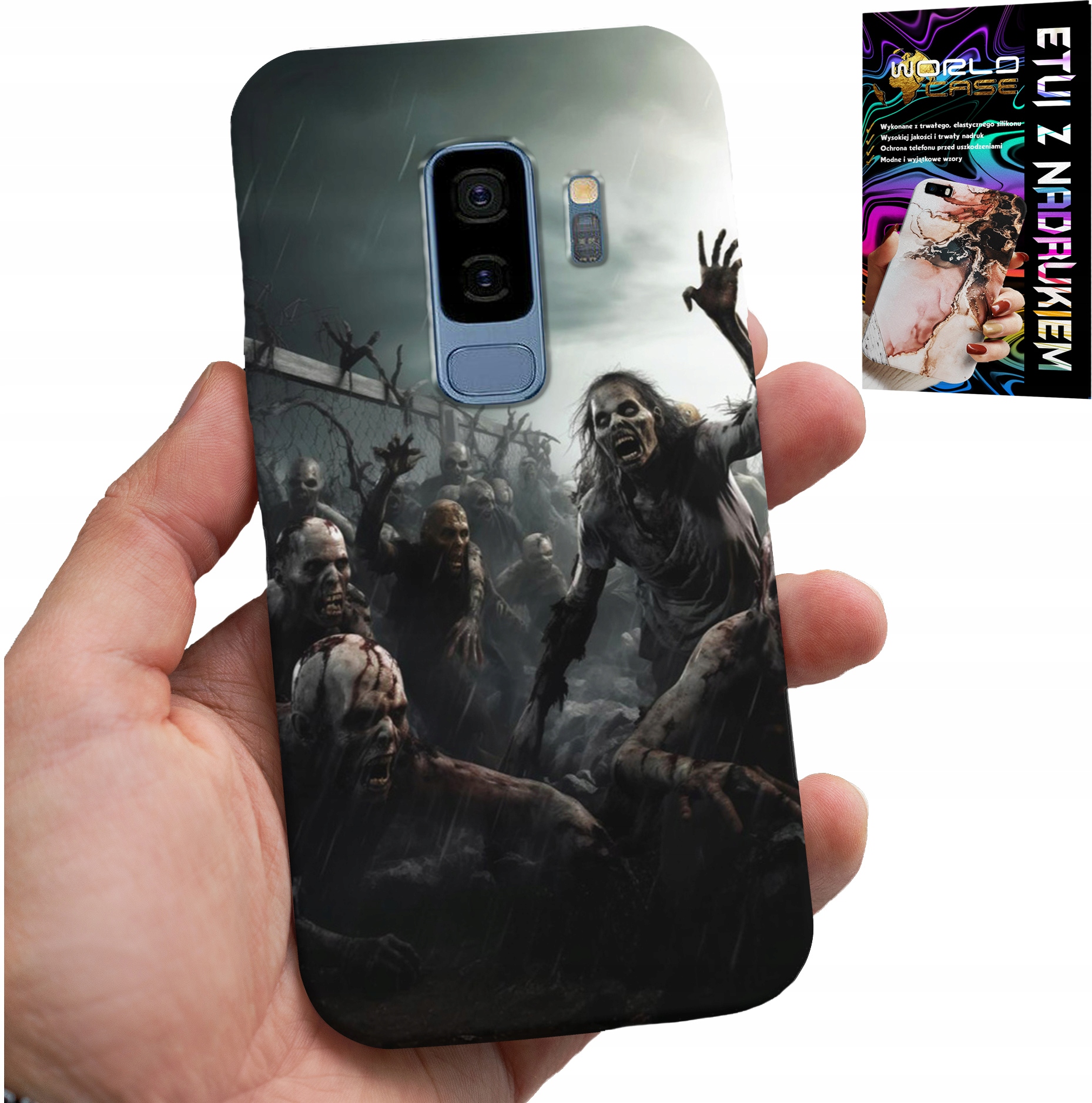 ETUI DO SAMSUNG GALAXY S9 PLUS - ZOMBI ZOMBIE ŻYWE TRUPY THE WALKING DEAD