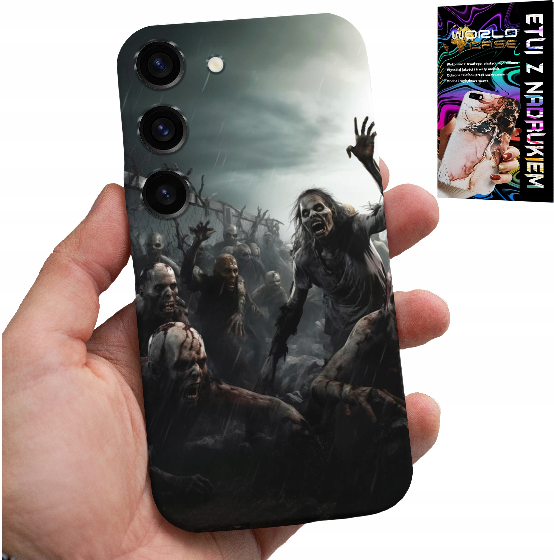 ETUI DO SAMSUNG GALAXY S23 PLUS - ZOMBI ZOMBIE ŻYWE TRUPY THE WALKING DEAD
