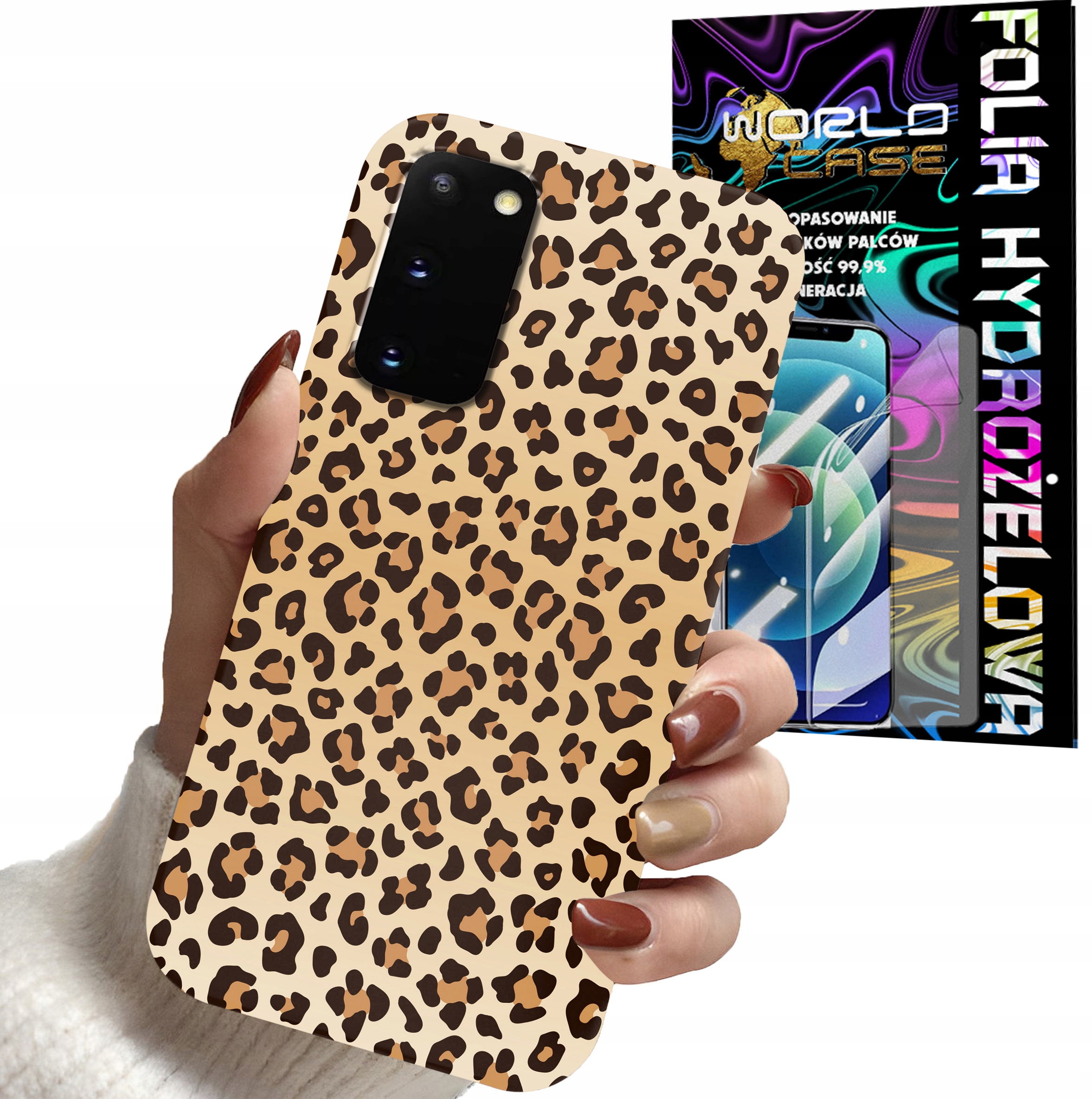 ETUI CASE DO SAMSUNG S20 FE - PANTERKA WZORKI MODNE WZORY DLA KOBIE + FOLIA