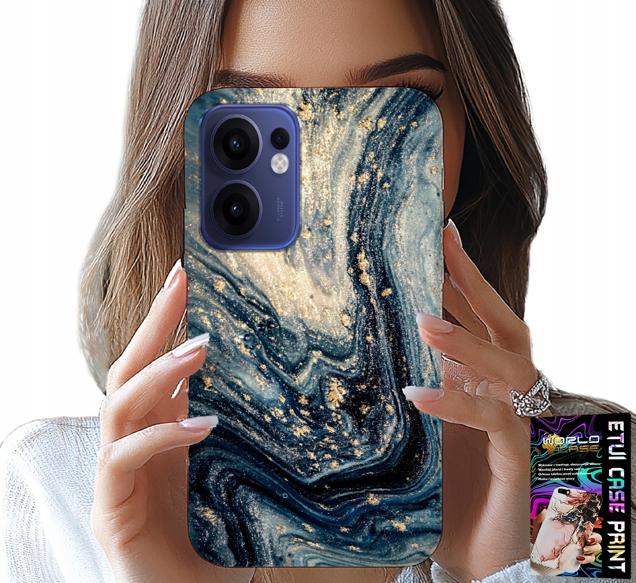 ETUI DO OPPO FIND X5 LITE - KAMIENNE ELEGANCKIE WZORY OBUDOWA CASE