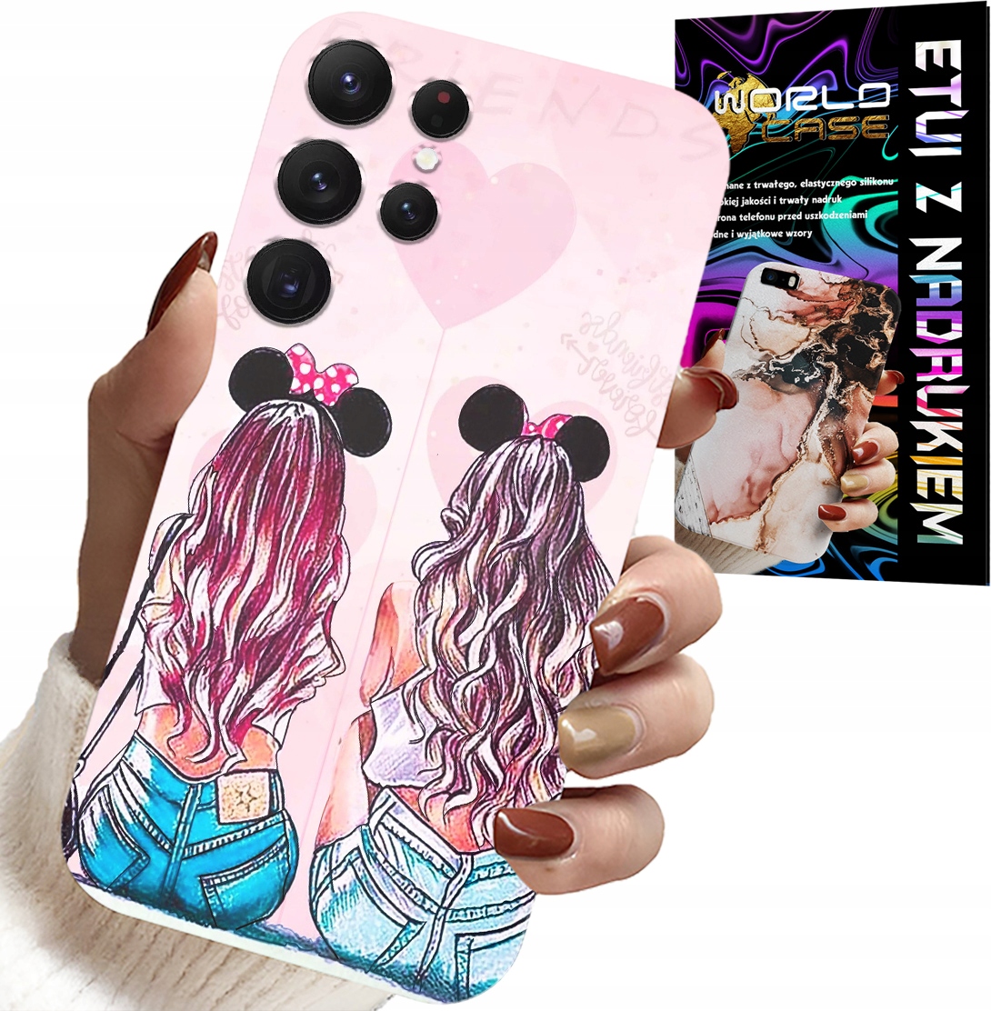 ETUI DO SAMSUNG GALAXY S23 Ultra - WZÓR DLA NAJLEPSZYCH KOLEŻANEK KOLEŻANKI