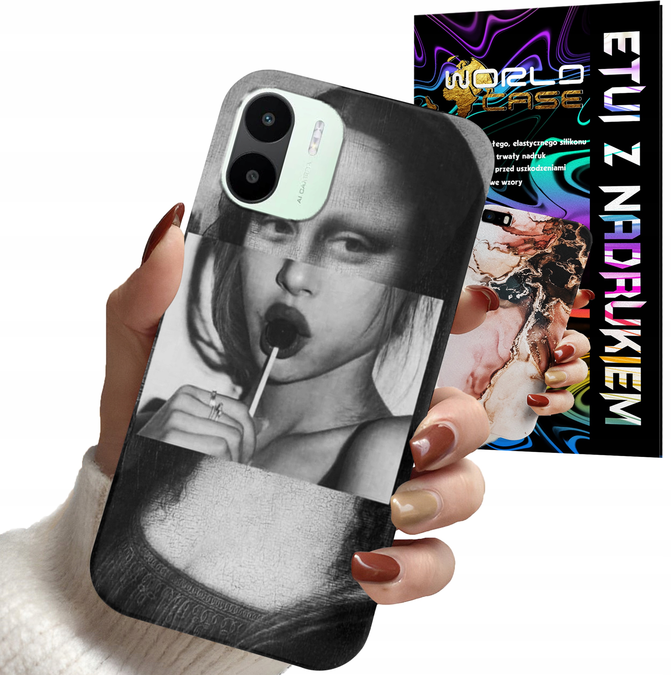 ETUI CASE DO XIAOMI REDMI A2 - MONA LISA WZORY DLA KOBIET PLECKI OBUDOWA
