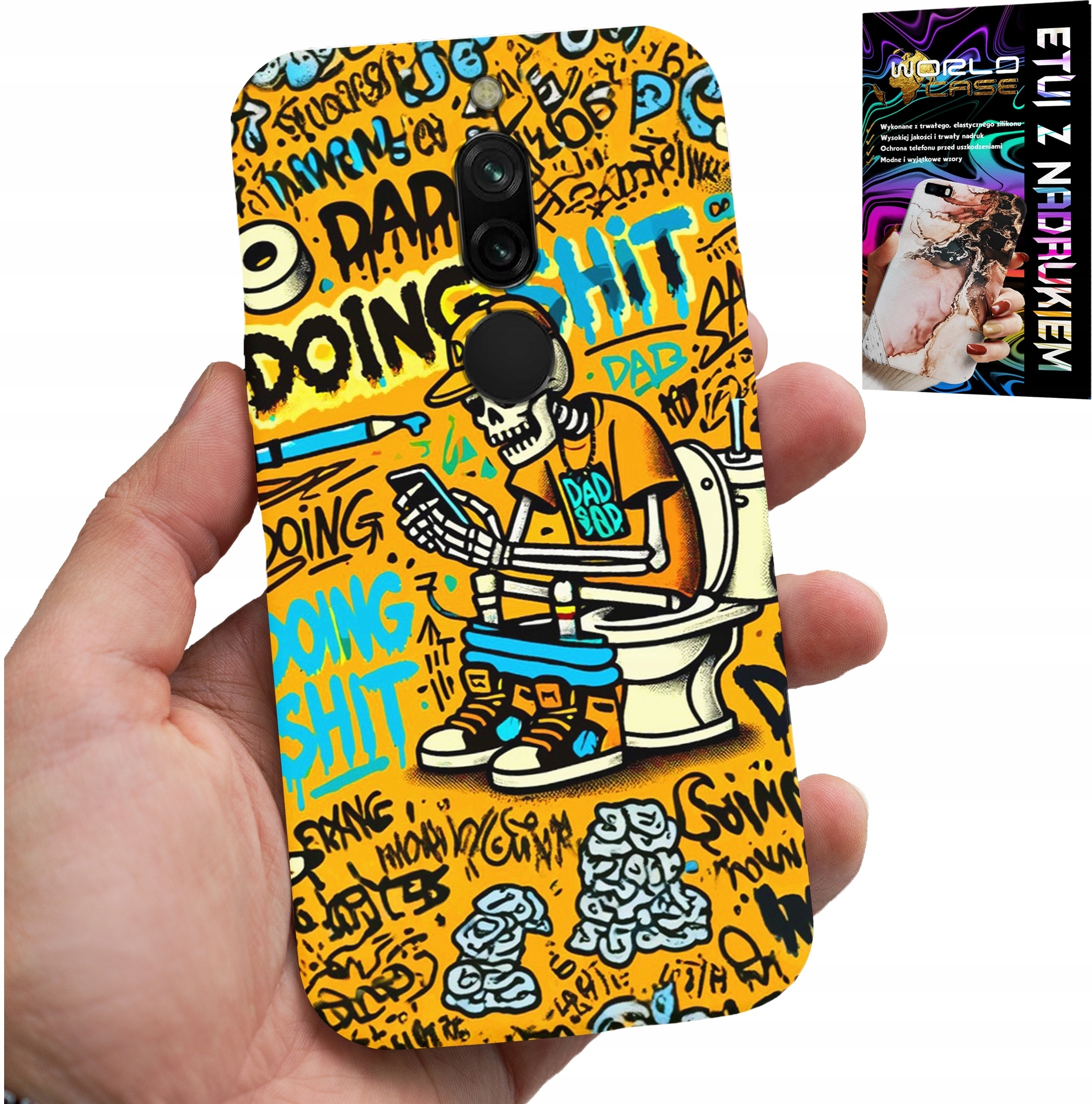 ETUI DO XIAOMI REDMI 8 - DOING SHIT KOŚCIOTRUP NA KIBLU CASE