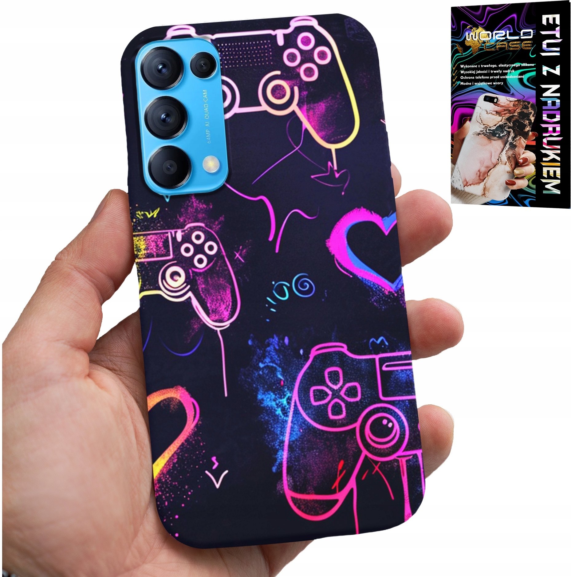 ETUI DO OPPO FIND X3 LITE - CASE DLA GRACZA, GRA, WZORY DLA GAMERA