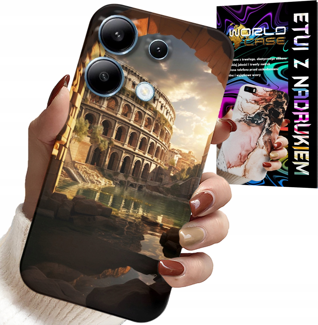 ETUI DO XIAOMI NOTE 14S - RZYM COLOSSEUM RZYMIANIE STAROŻYTNOŚĆ