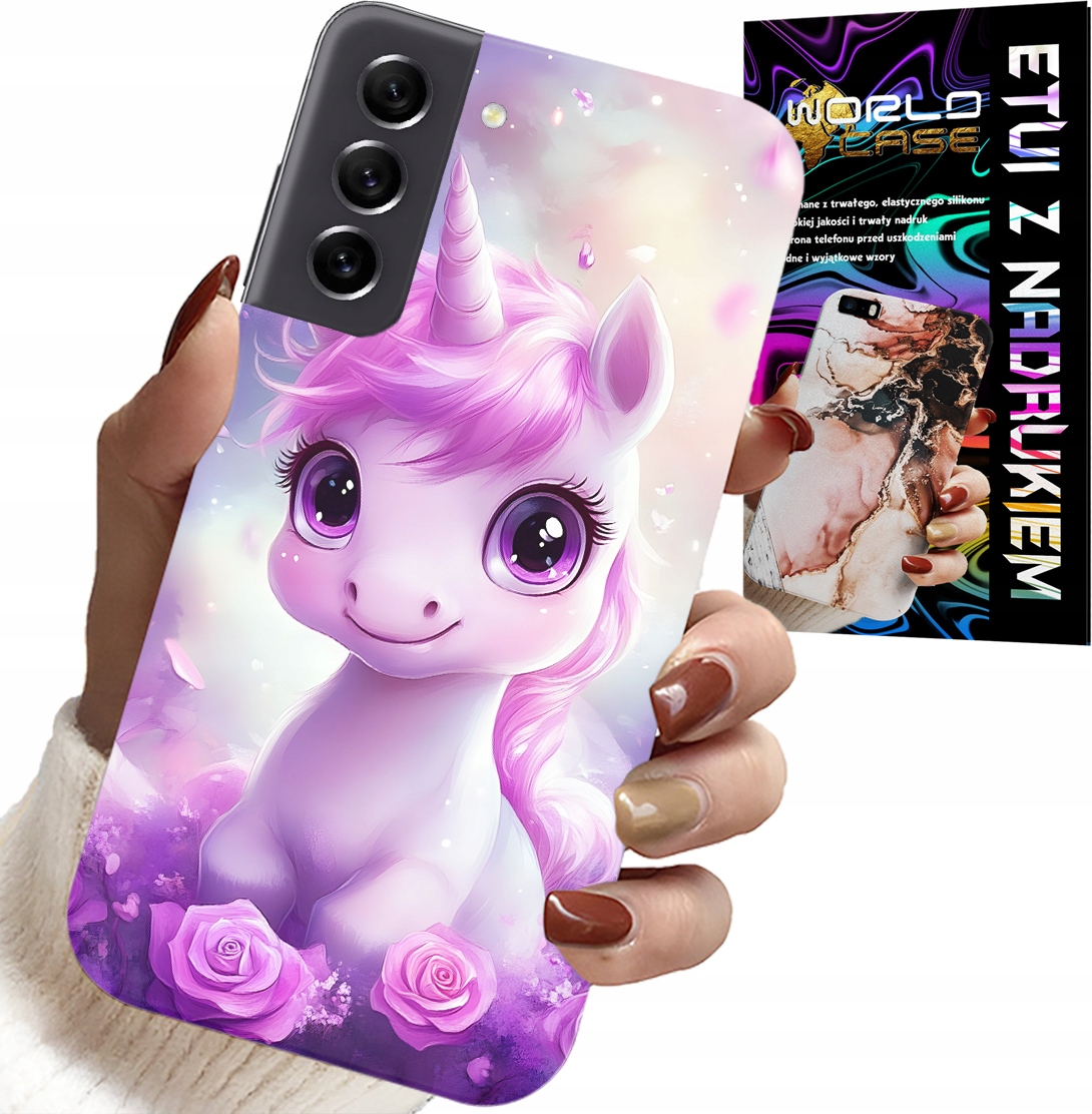 ETUI DO SAMSUNG GALAXY S22 PLUS - SŁODKI JEDNOROŻEC, WZORY DLA DZIECI CASE