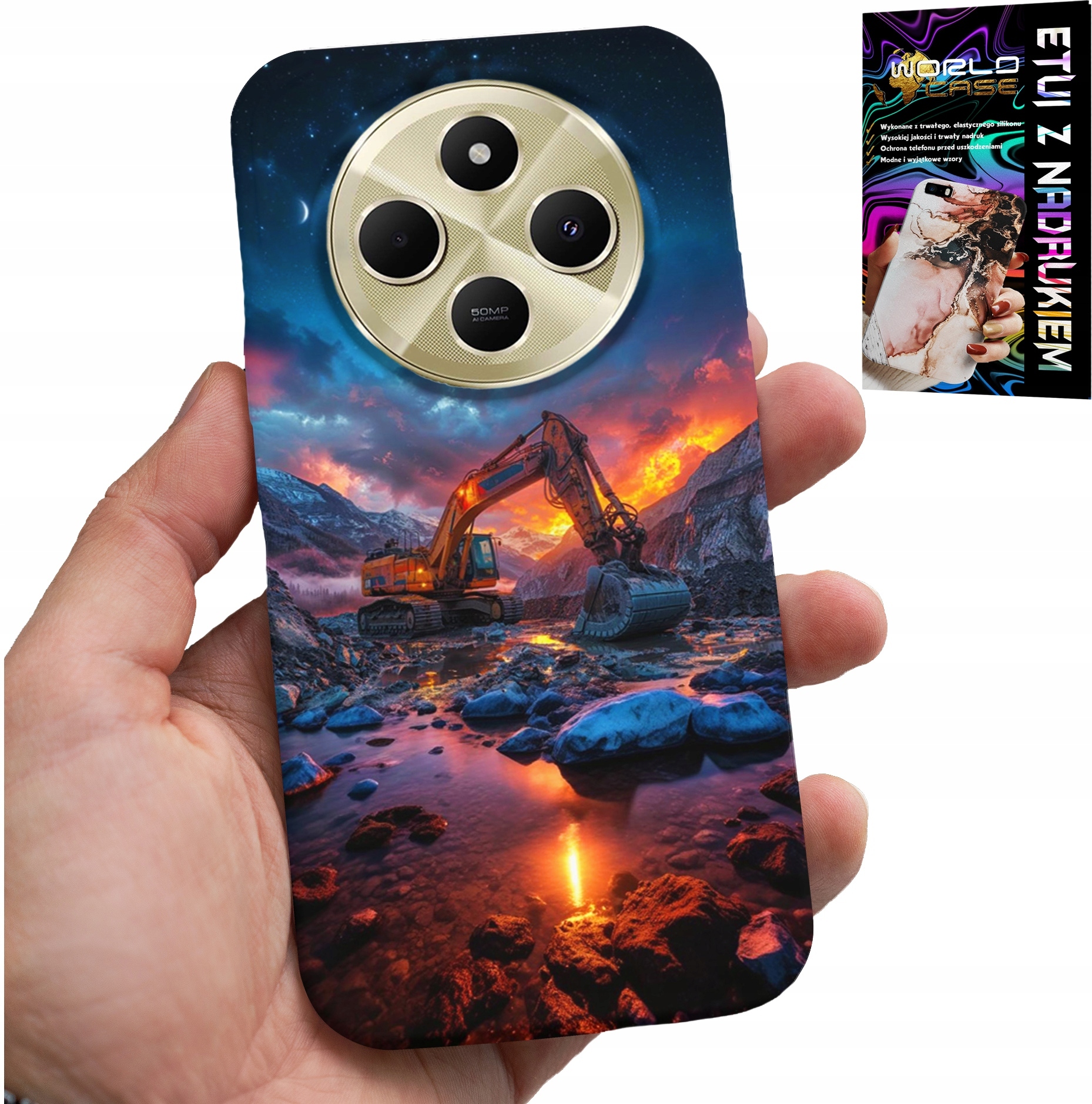 ETUI DO XIAOMI REDMI 14C 4G - TRAKTOR CIĄGNIK ROLNICZY FARMA UPRAWA